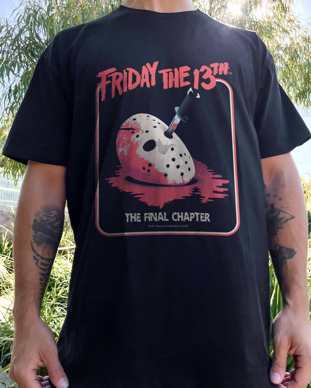 Friday The 13th-The Final Chapter T-Shirt Australia Online #colour_black