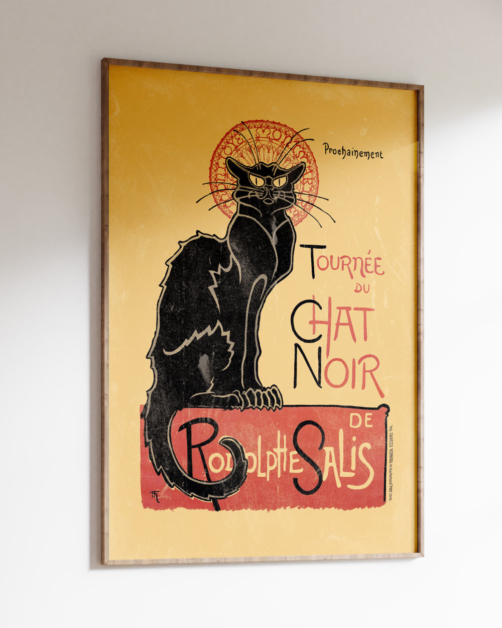 Tournee Du Chat Noir Art Print