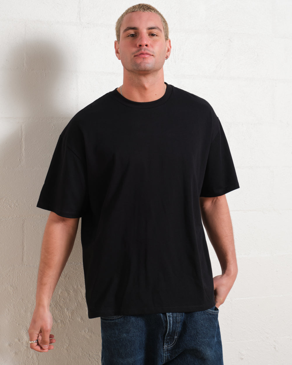 Oversized Tee 4 Pack: Black, White, Lilac, Powder Blue