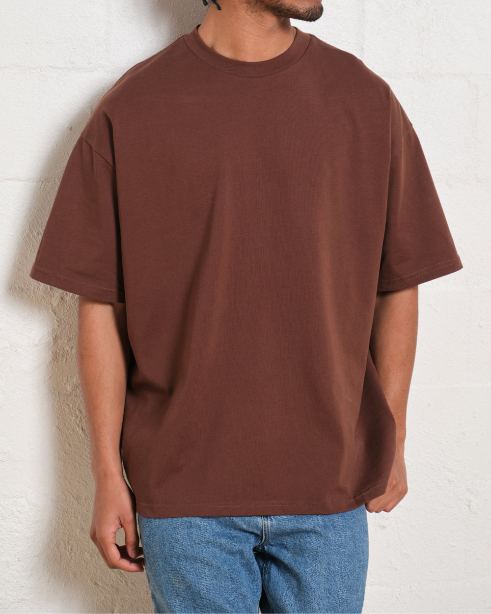 Oversized Tee 4 Pack: Brown, Lilac, Charcoal, Natural