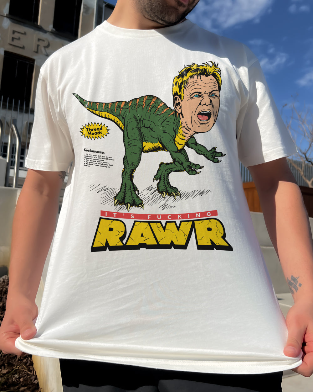 It's Rawr T-Shirt Australia Online #colour_white