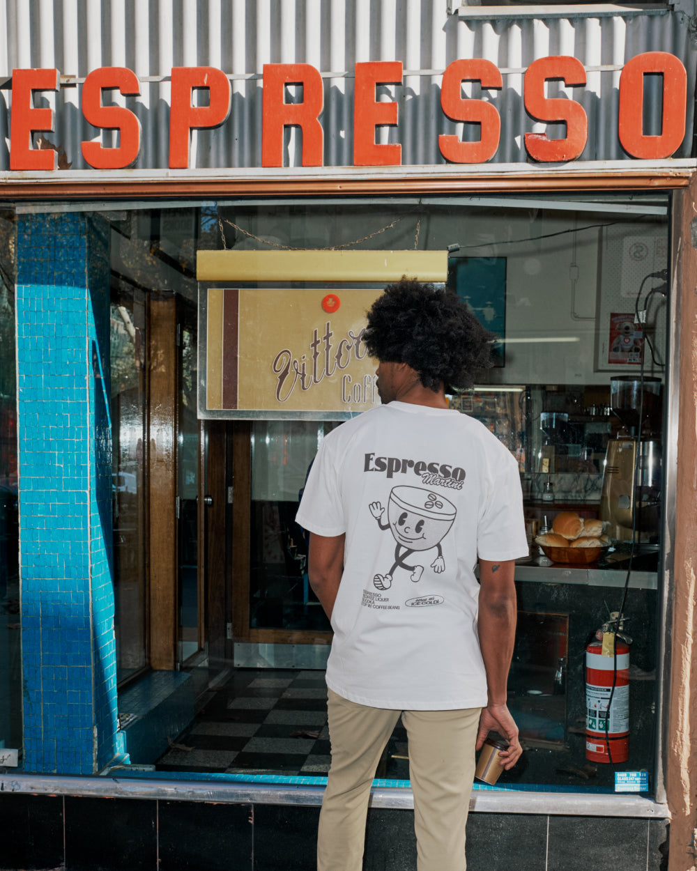 Espresso Martini T-Shirt Australia Online #colour_white