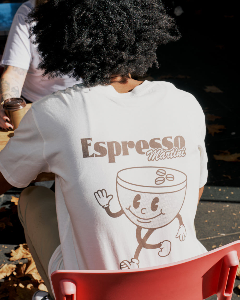 Espresso Martini T-Shirt Australia Online #colour_white