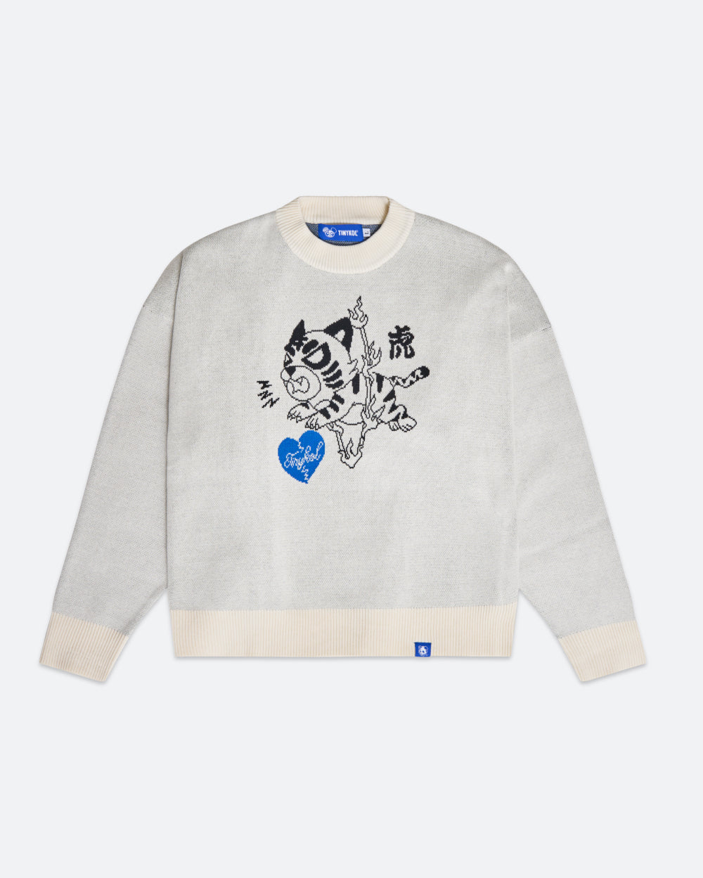 Tiger Leap Over Knit Sweater