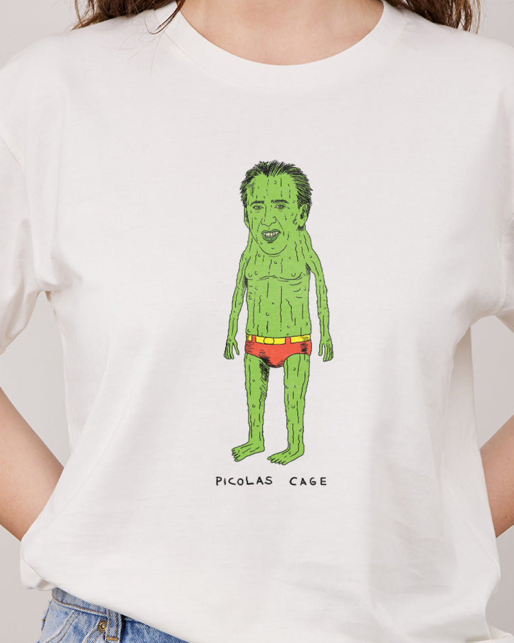 Picolas Cage T-Shirt Australia Online #colour_natural