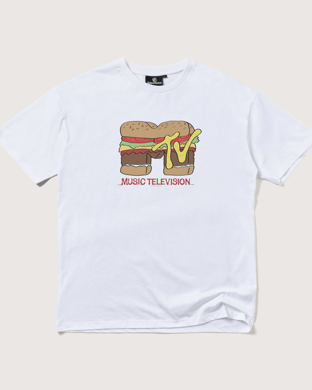 Burger MTV Logo T-Shirt