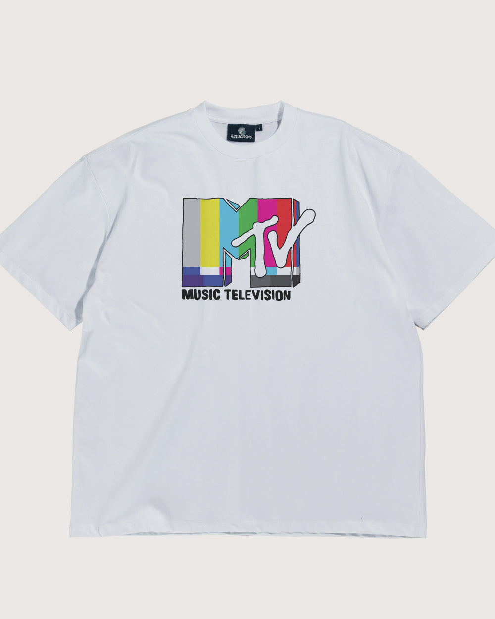 TV MTV Logo Oversized Tee
