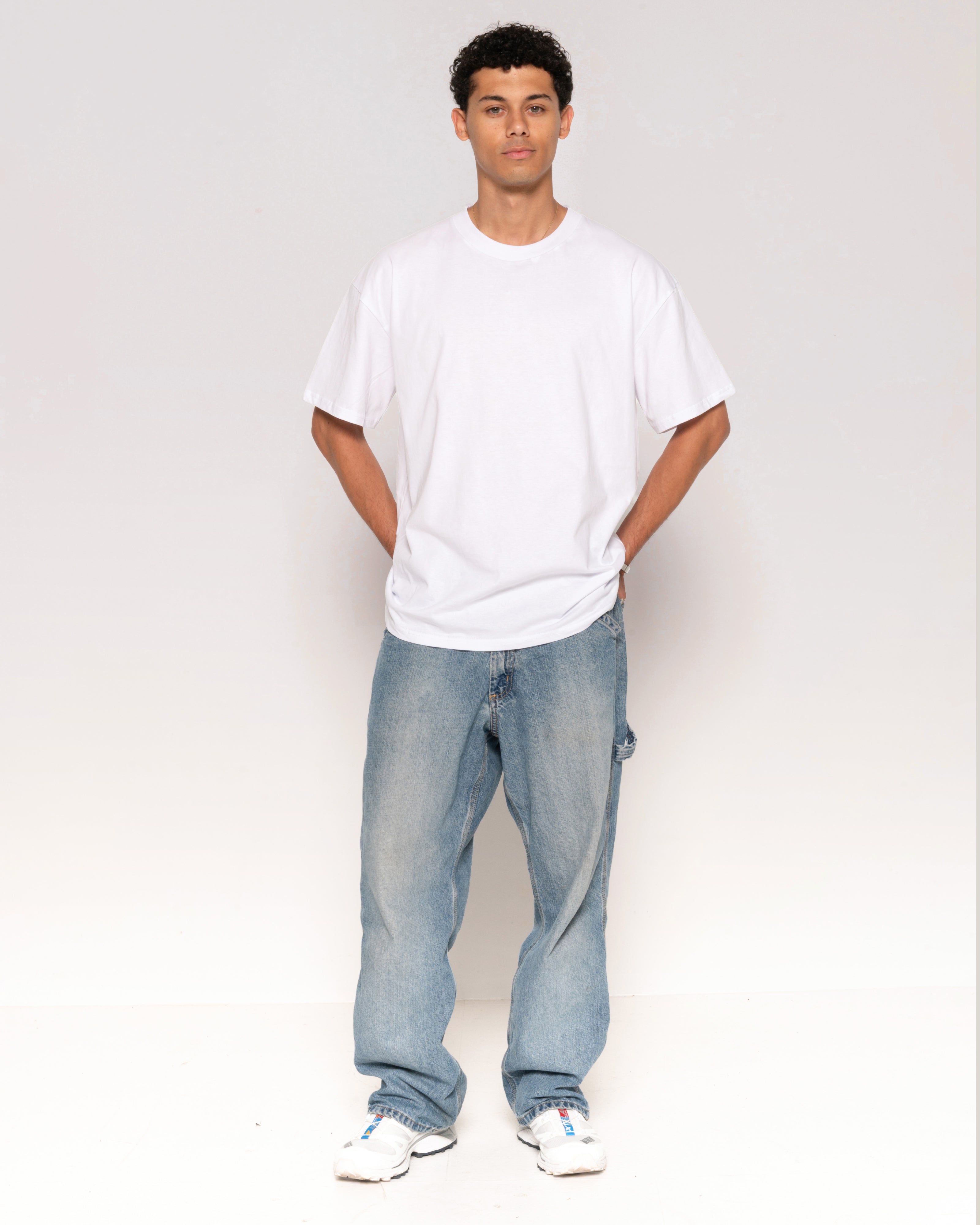 Oversized Tee 5 Pack: White | Threadheads