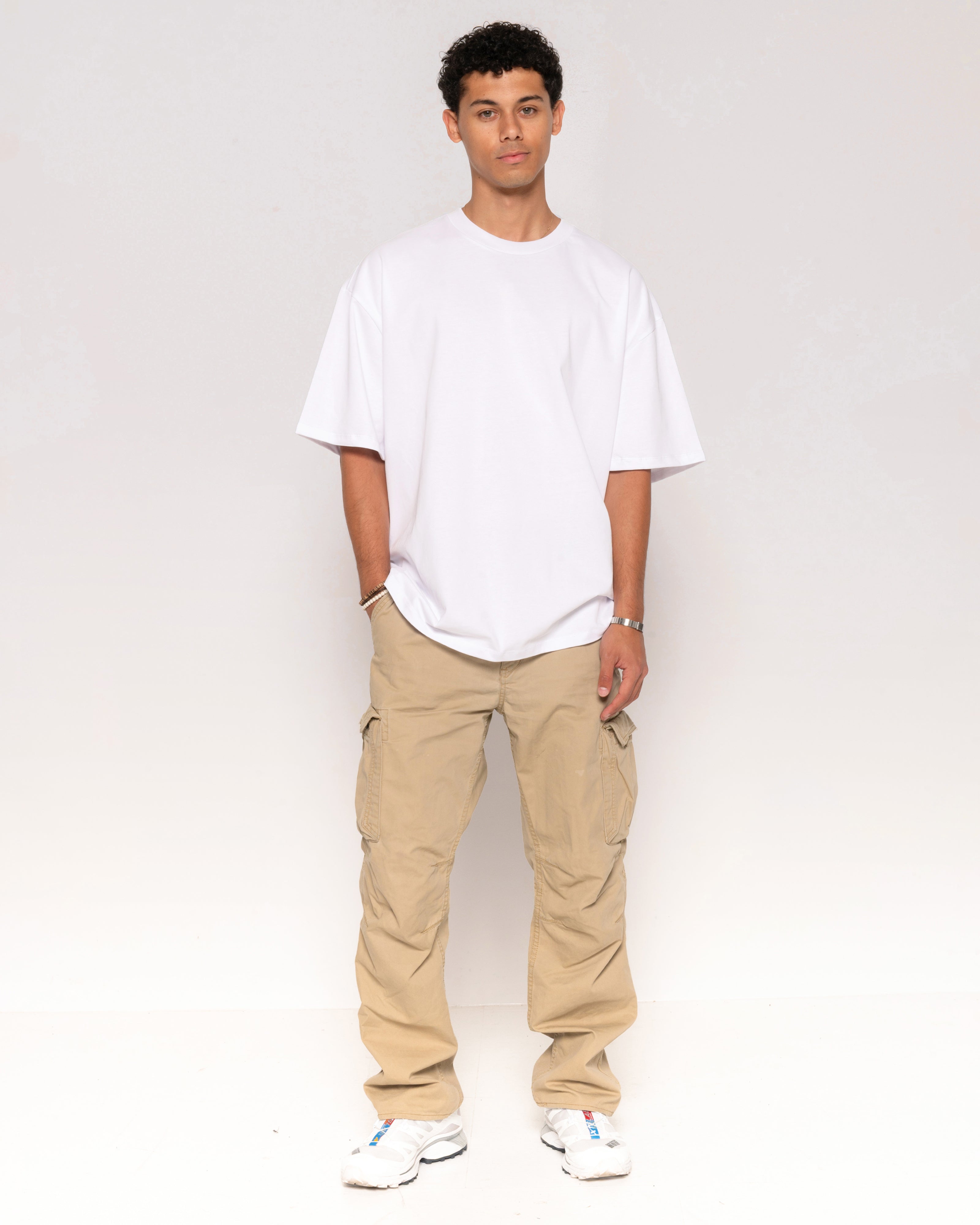 Oversized Tee 2-Pack: Black, White