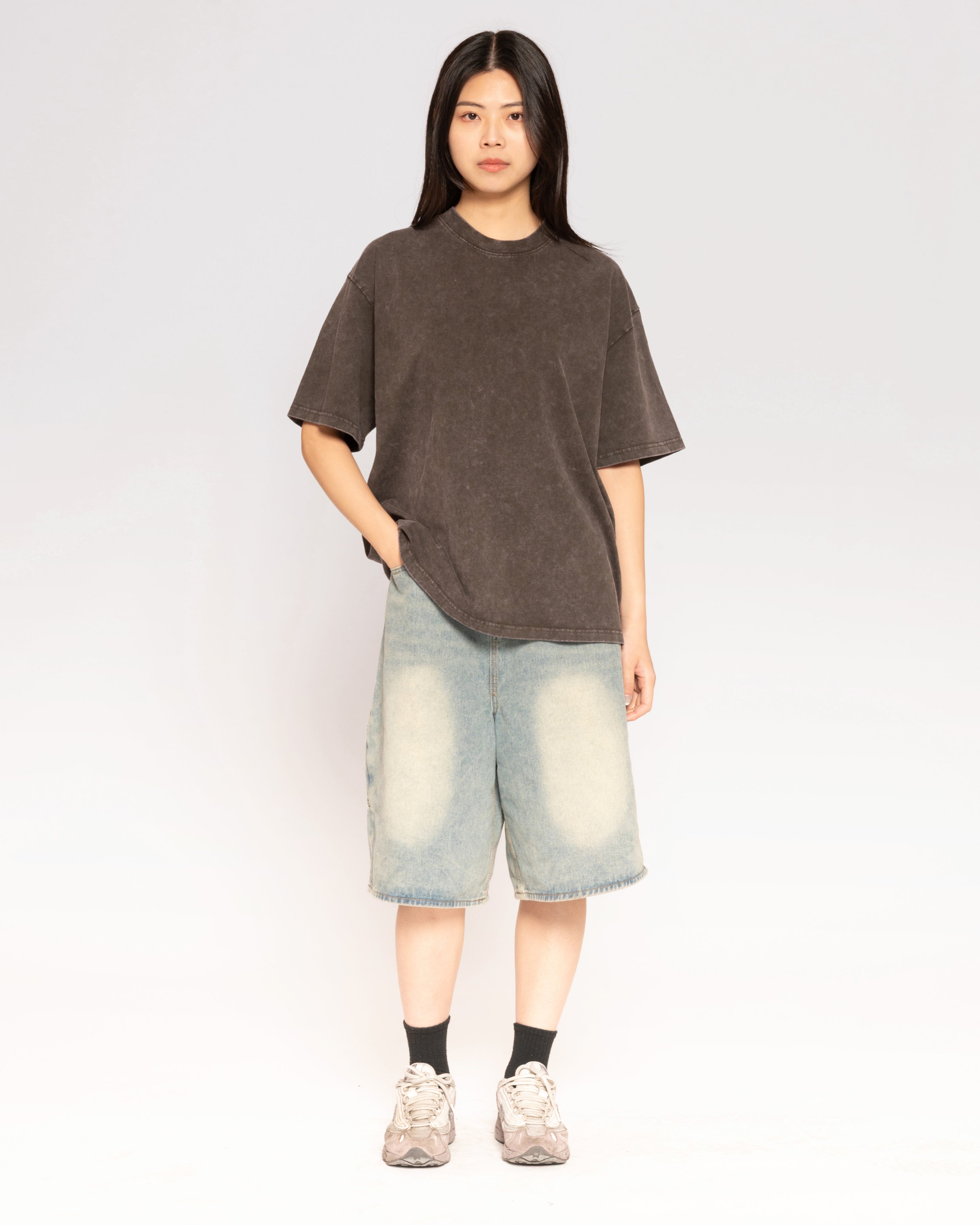 Wash Tee 2 Pack: Black Stone, Grey Stone