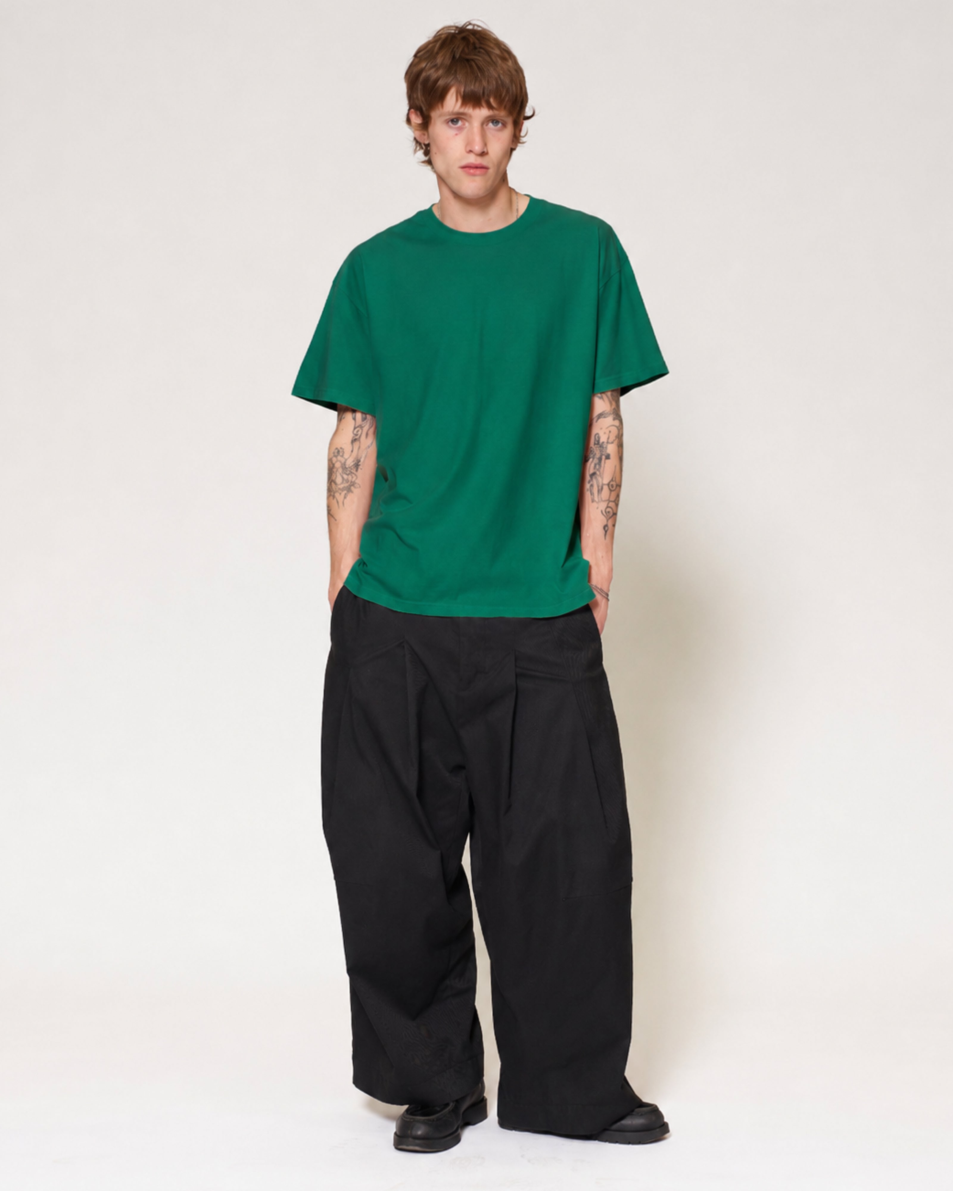 Classic Tee 5 Pack: Green, Charcoal, Navy, Brown, Black