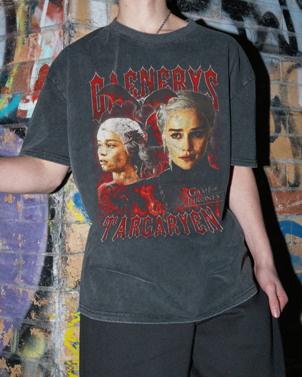 Vintage Daenerys Targaryen Wash Tee