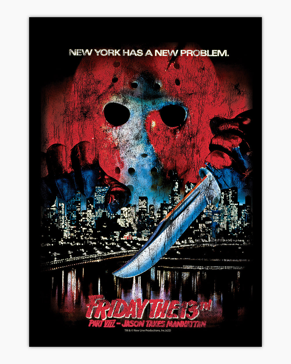 Friday the 13th - Jason Takes Manhattan Art Print