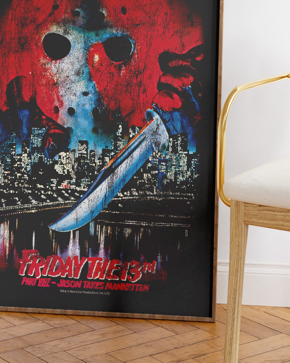 Friday the 13th - Jason Takes Manhattan Art Print