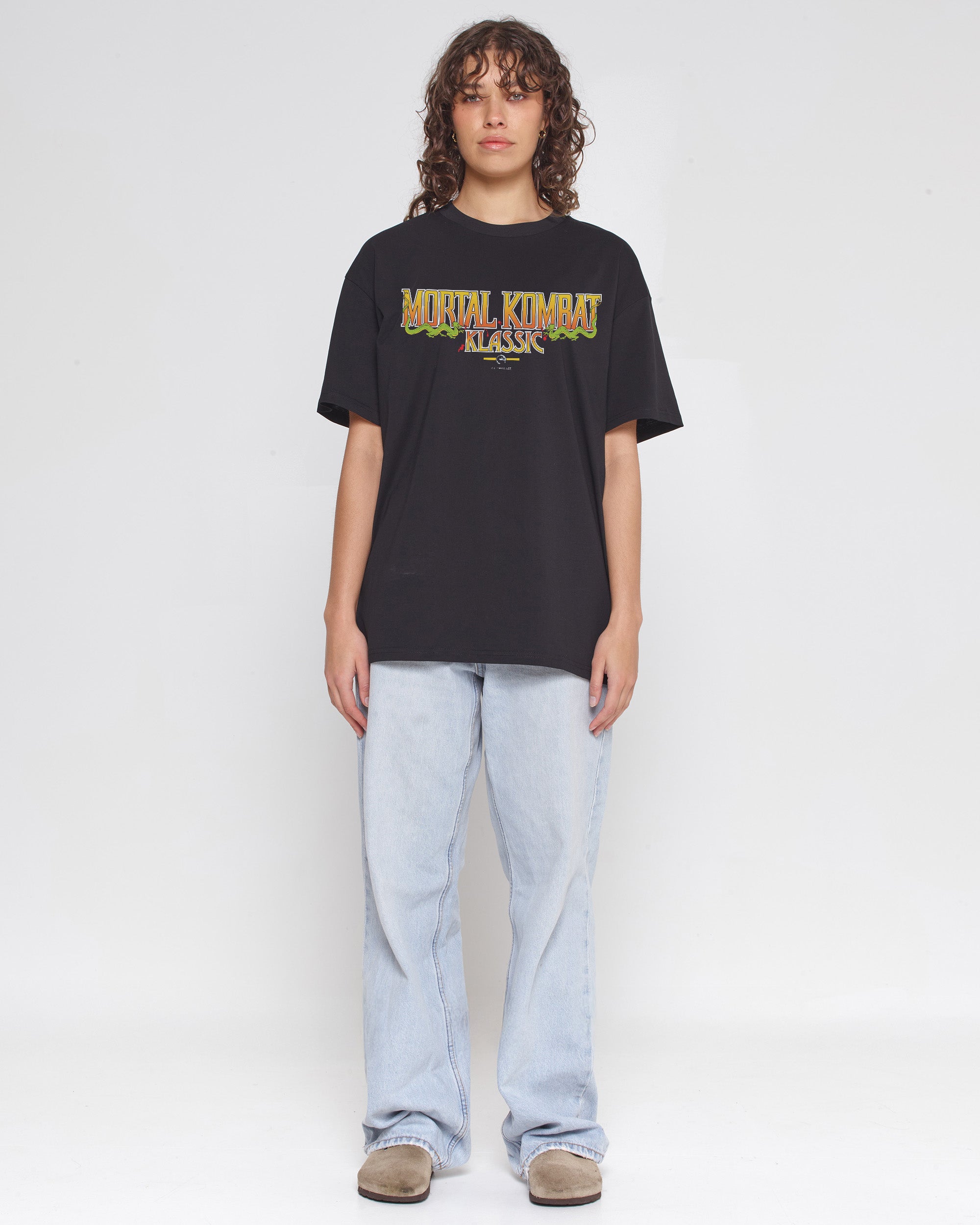 Mortal Kombat Klassic Logo T-Shirt Threadheads Australia Online