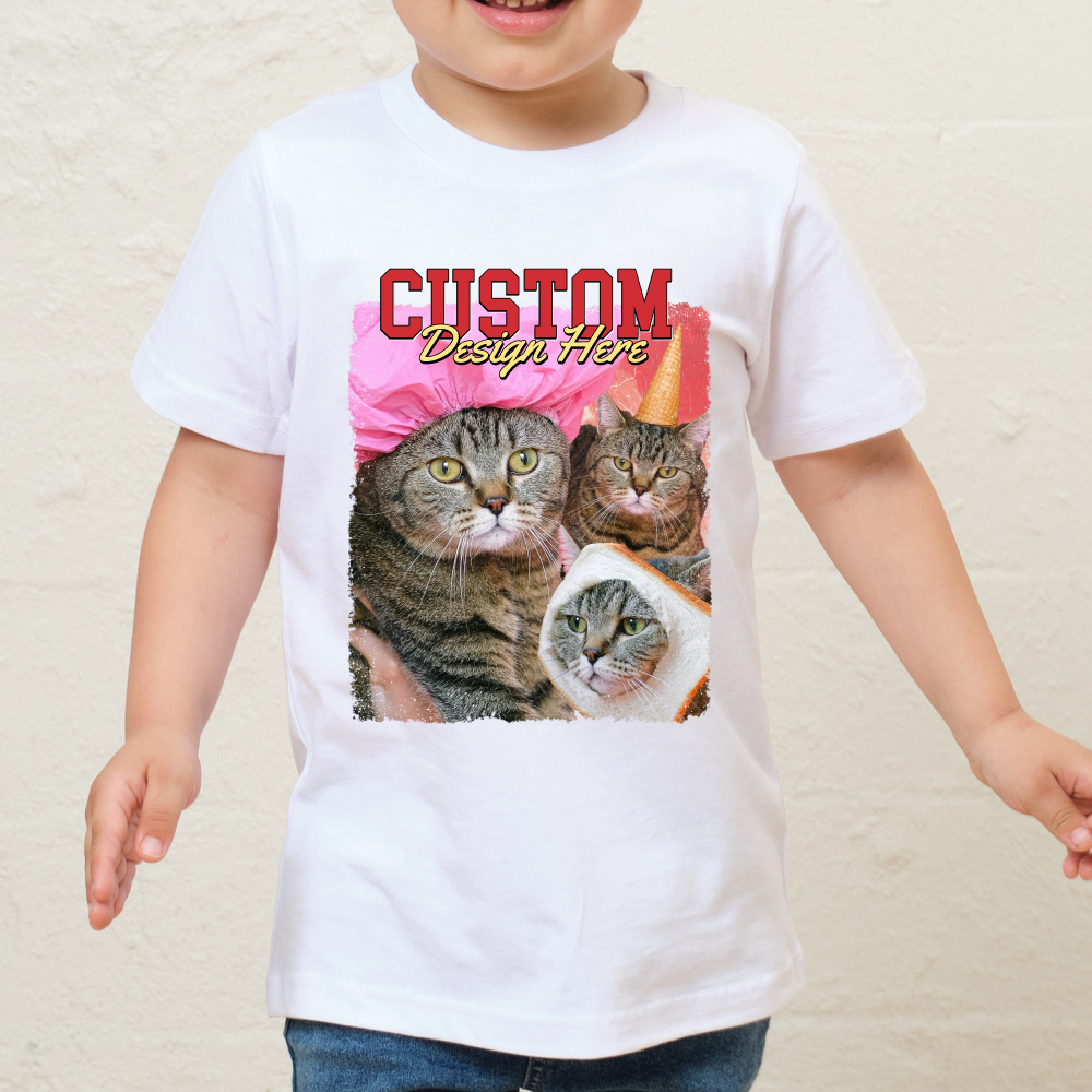 Kids Custom Tee - Cat
