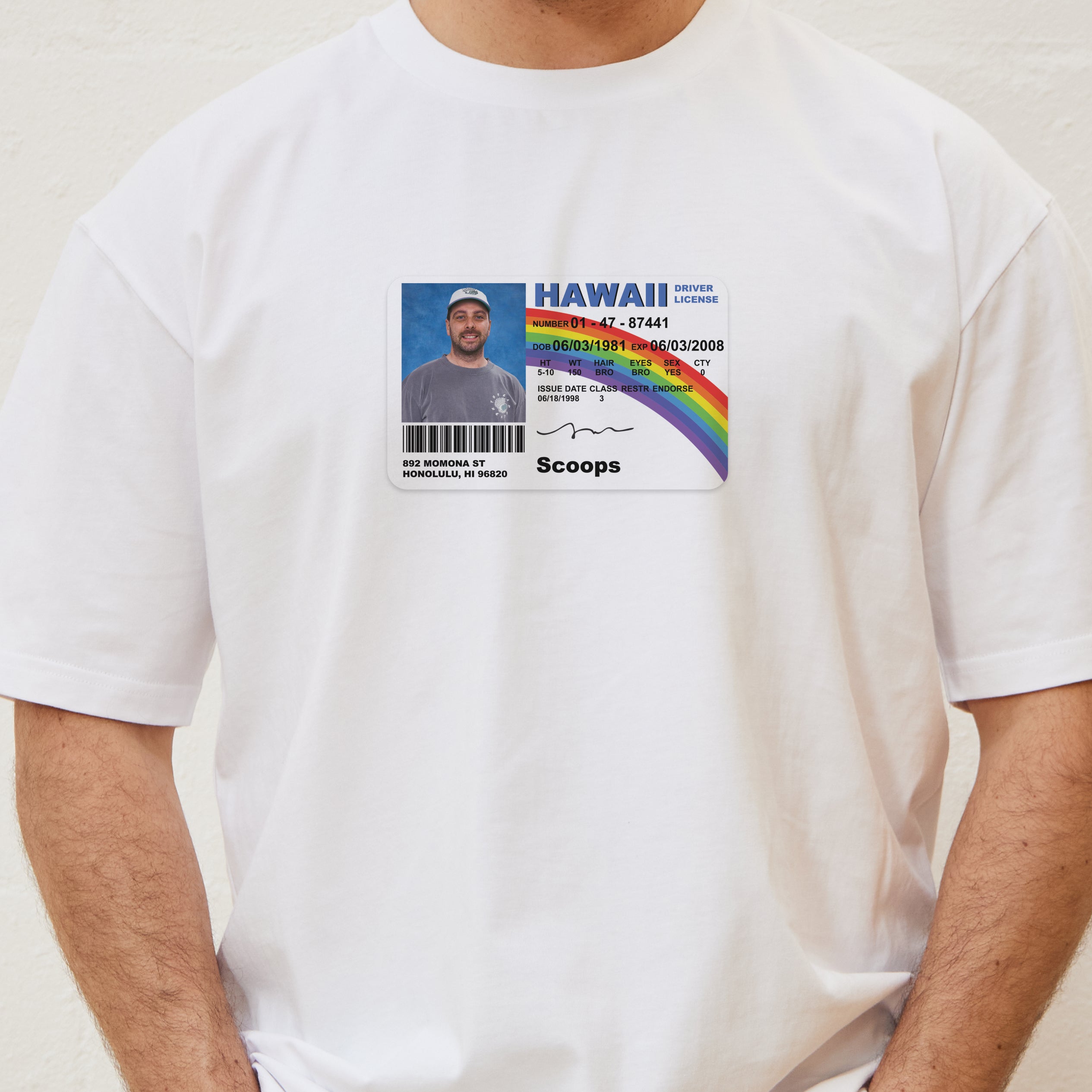 Create Your Own Custom Driver's License Tee