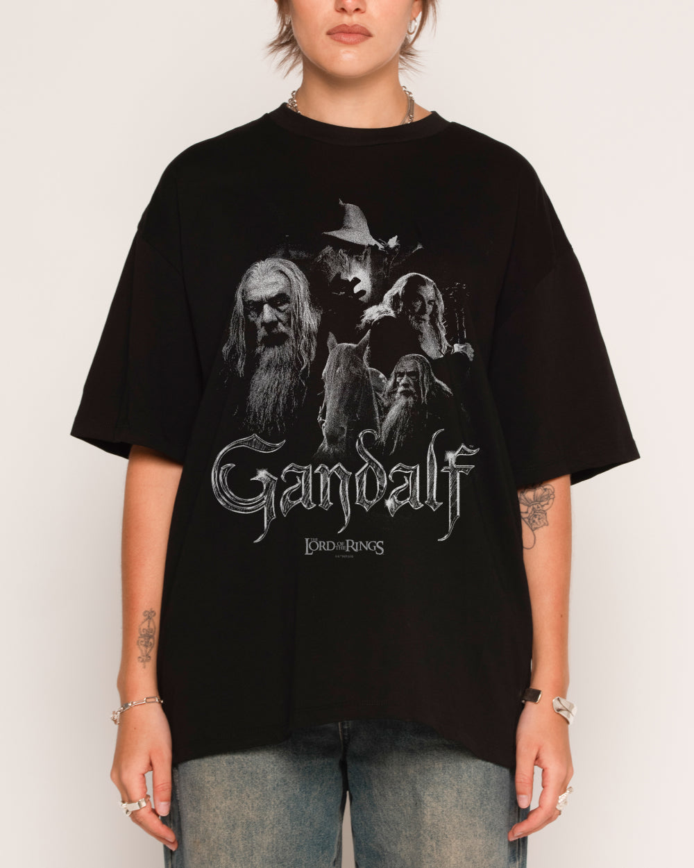 Gandalf the Grey Oversized Tee | Official Lord of the Rings