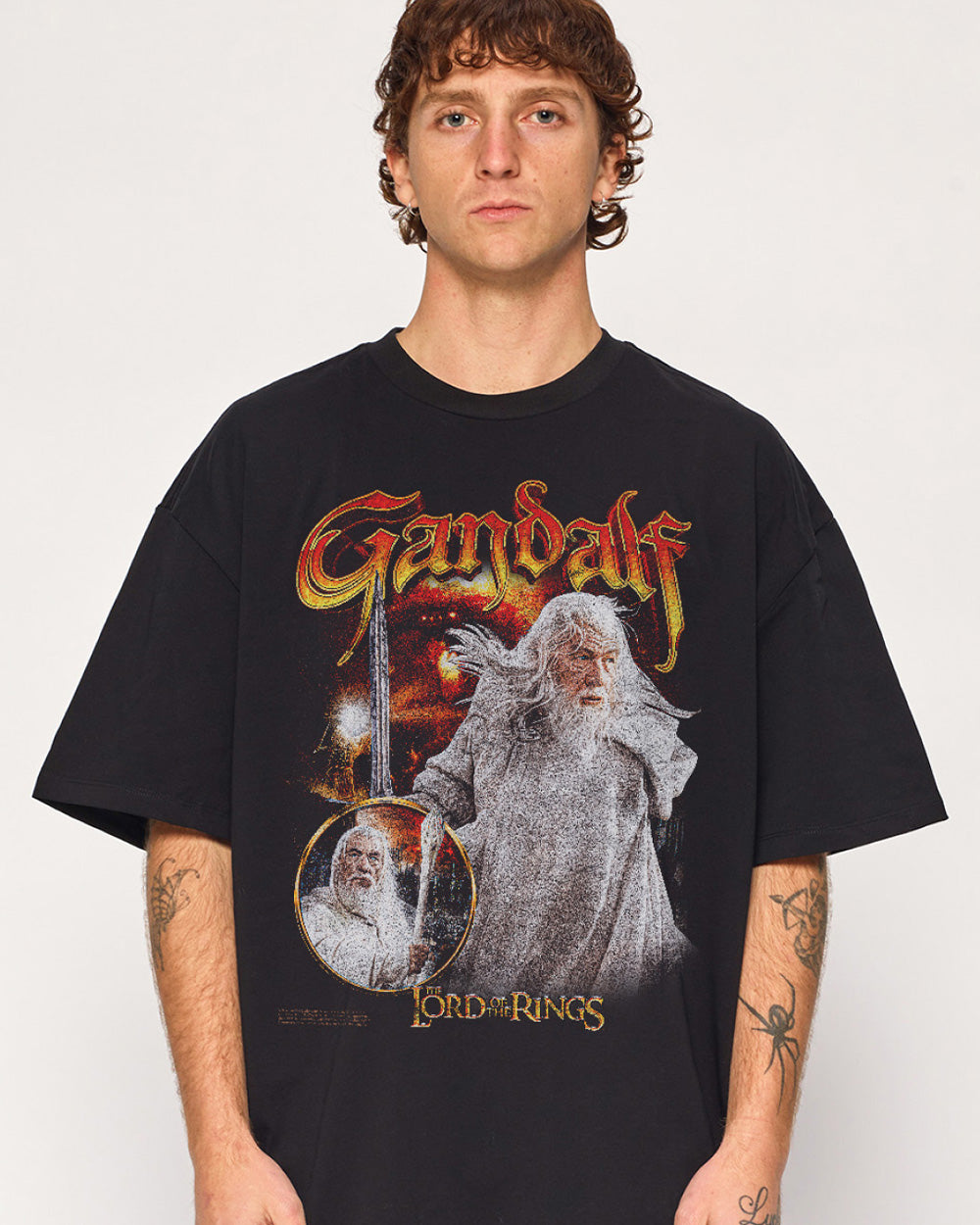 Gandalf the White Oversized Tee | Official Lord of the Rings Merch