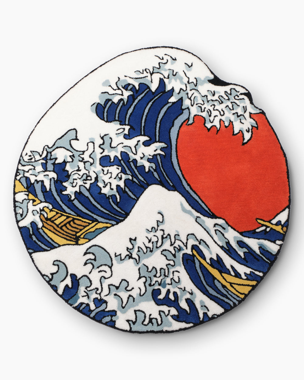 Great Wave Tufted Rug | Threadheads Exclusive