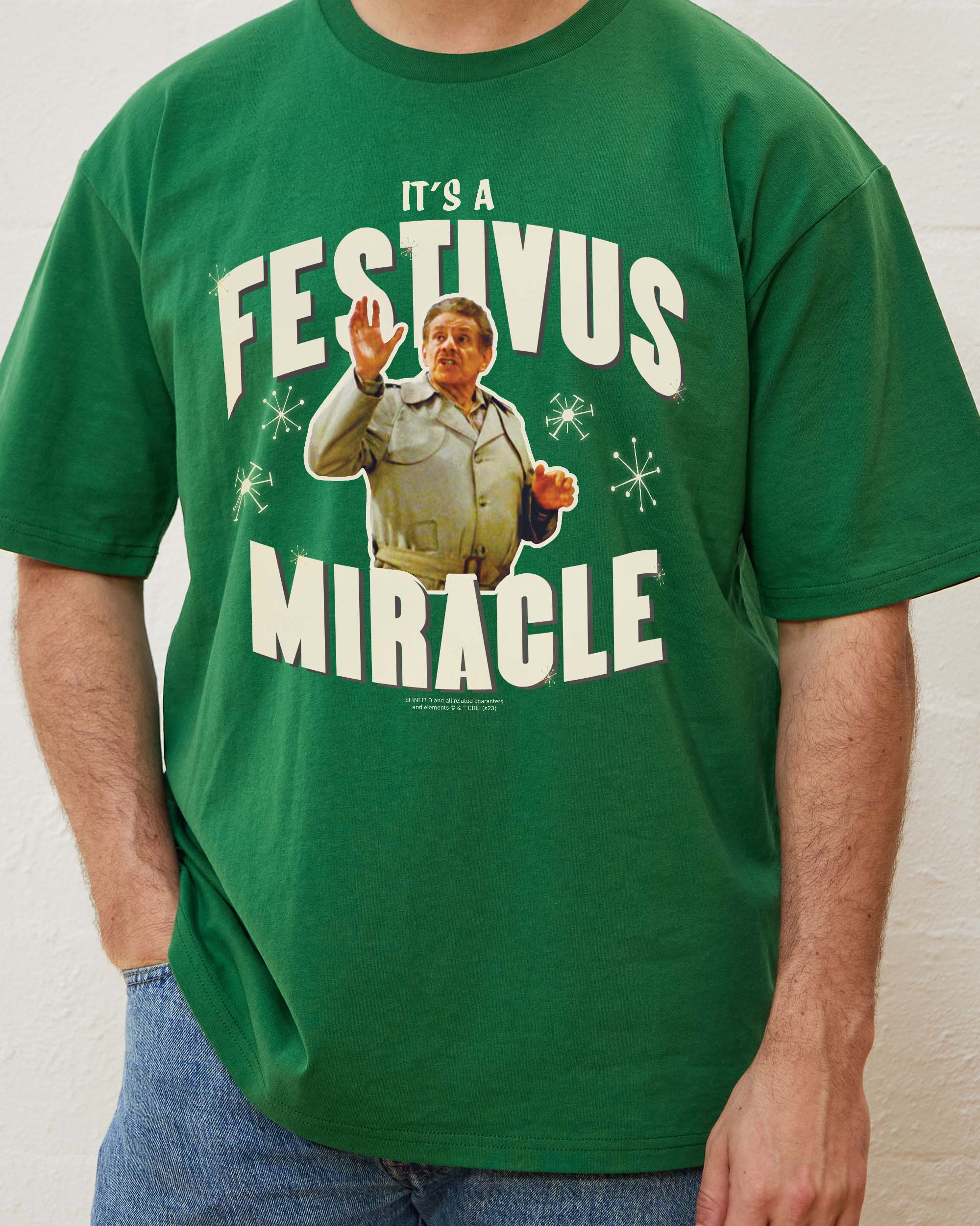 It's A Festivus Miracle T-Shirt Australia Online Green