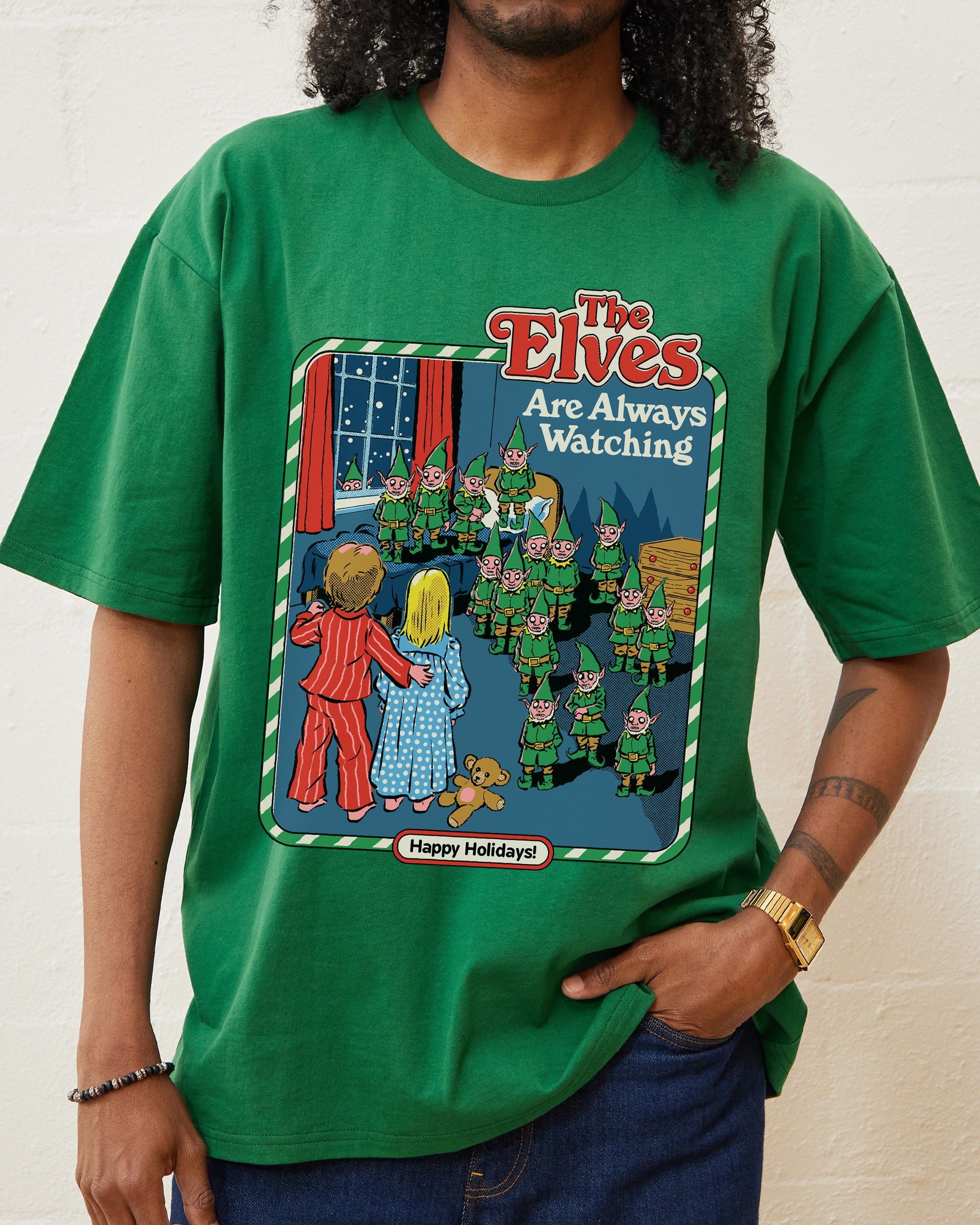 The Elves are Always Watching T-Shirt