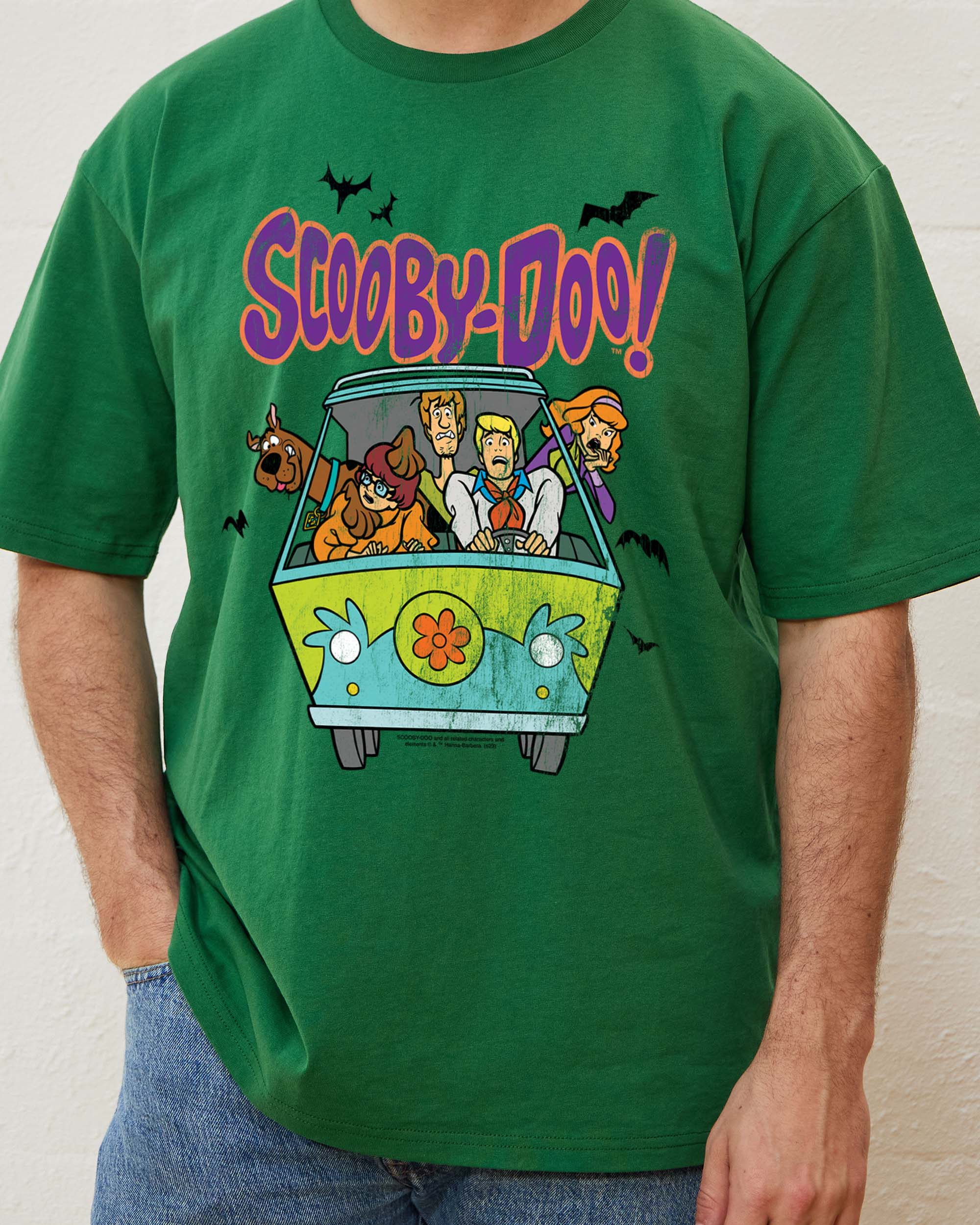 Scooby Doo Bats T-Shirt Australia Online Green