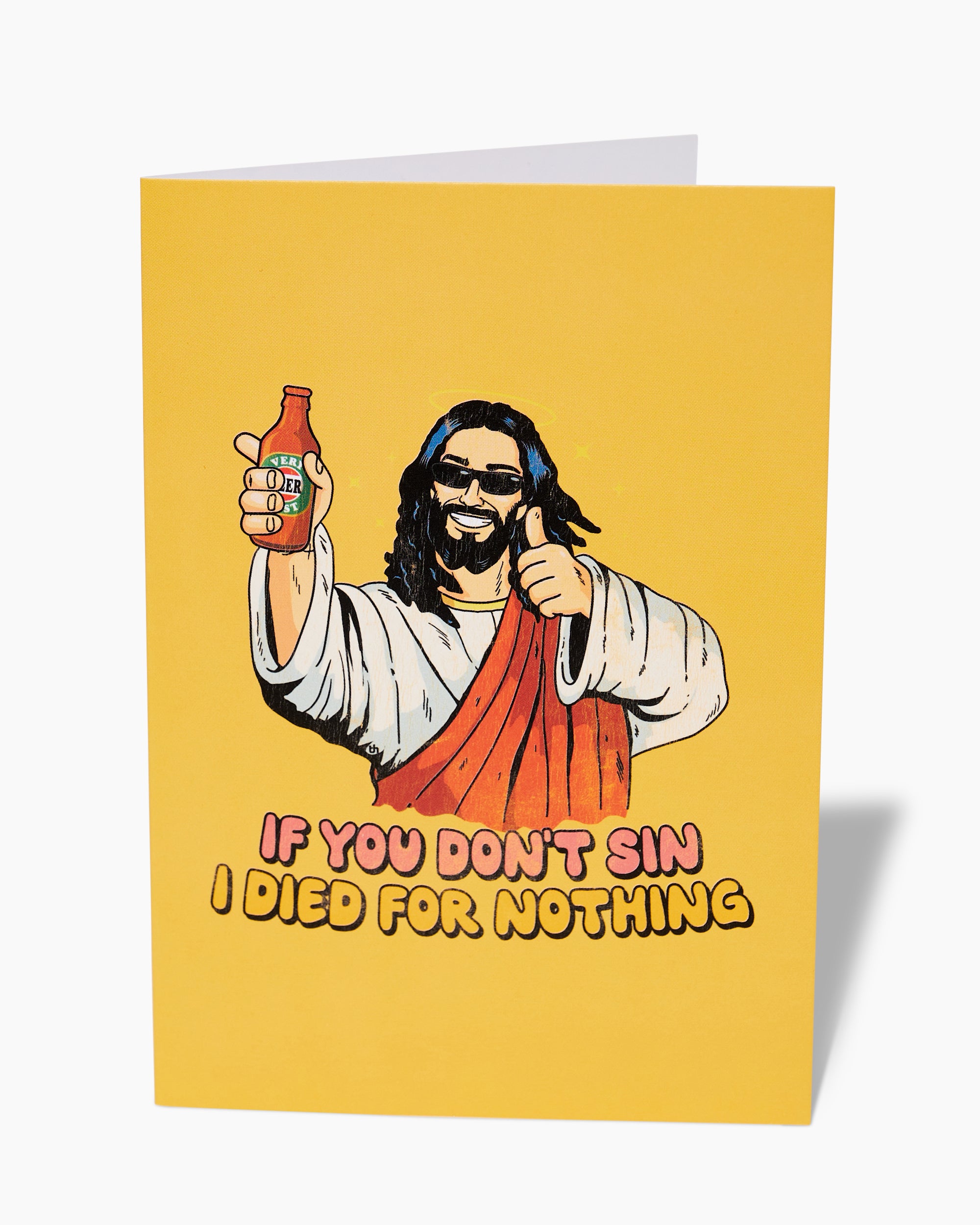 If You Don't Sin Greeting Card Australia Online