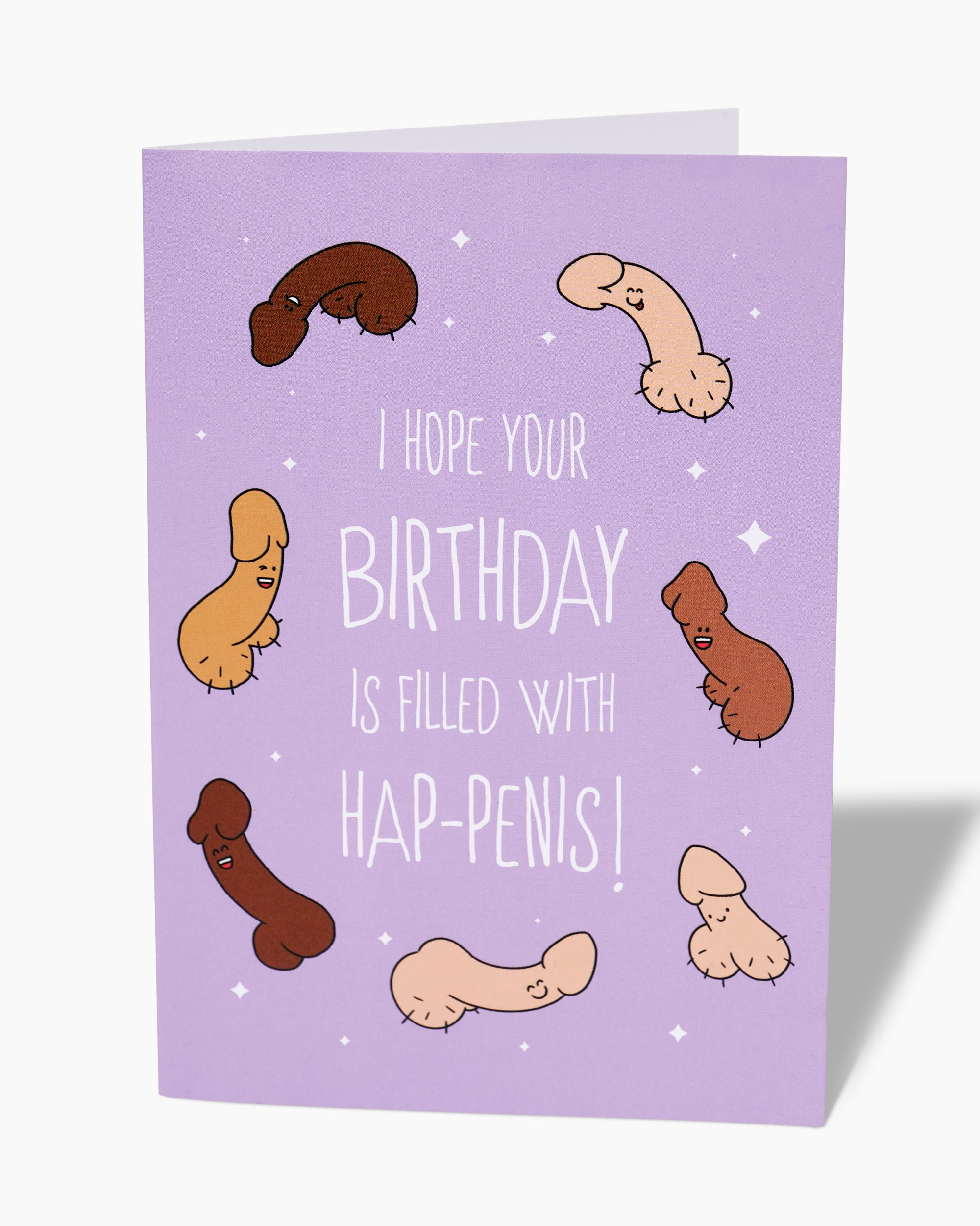 Hap-penis Greeting Card Australia Online