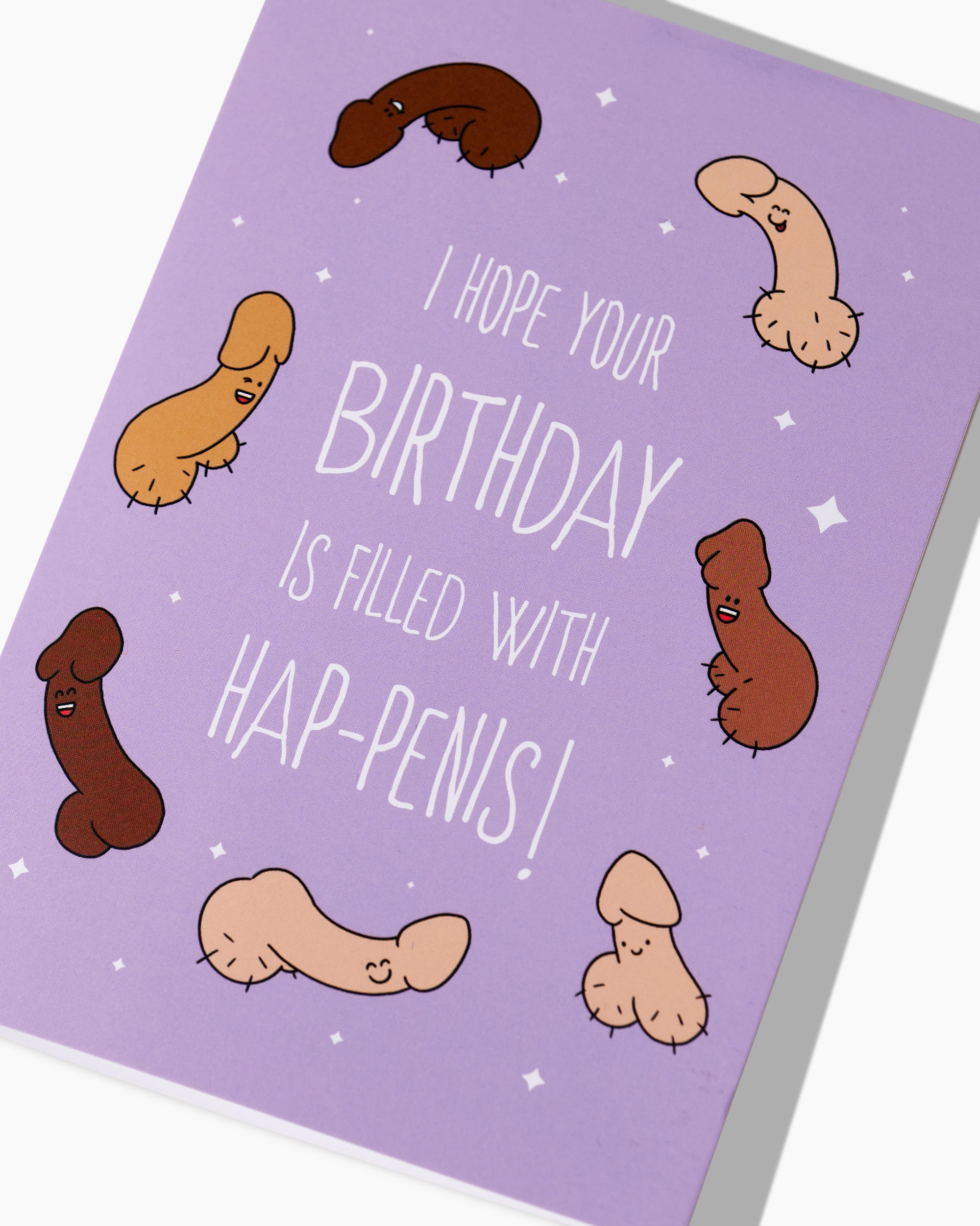 Hap-penis Greeting Card Australia Online