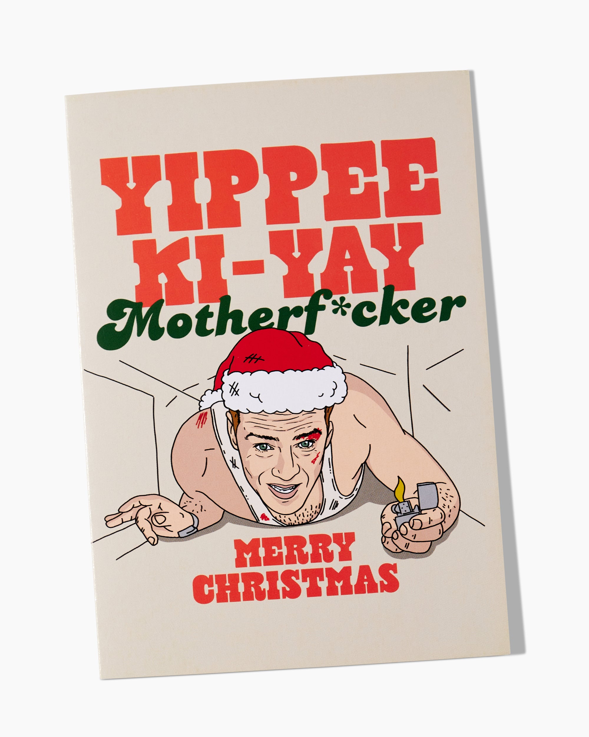 Yippee Kai-Yay Motherfucker Greeting Card Australia Online