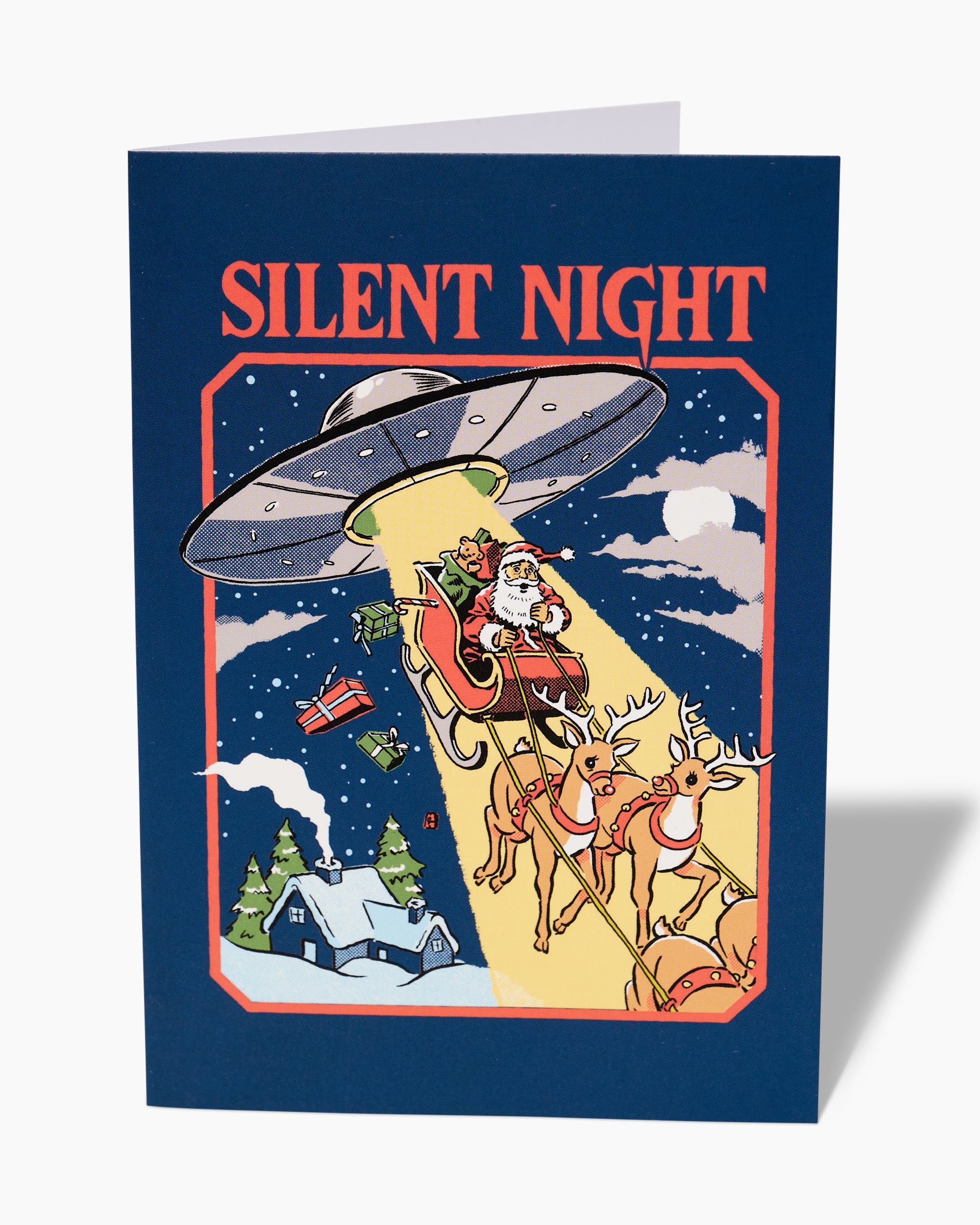 Silent Night Greeting Card Australia Online