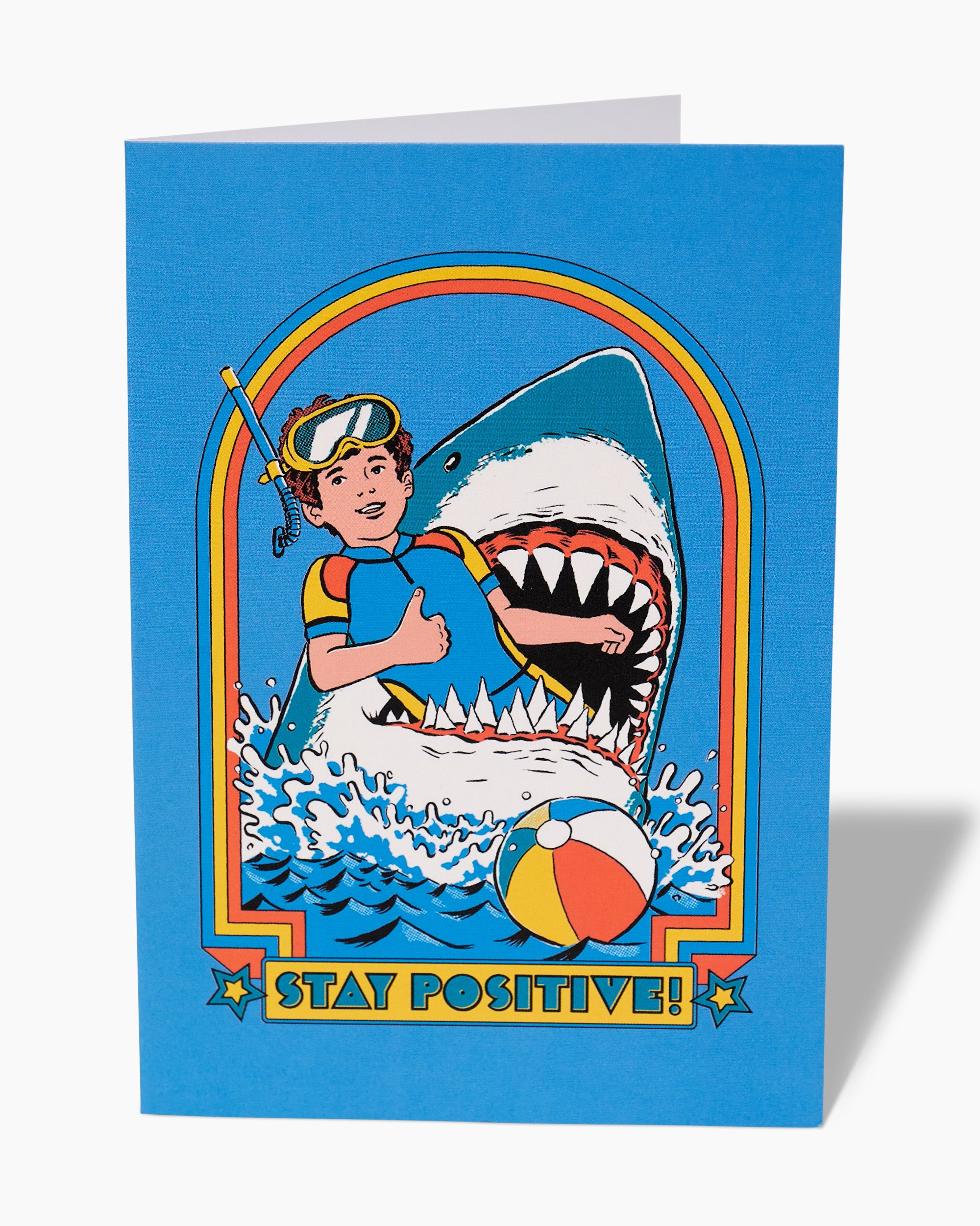 Stay Positive Greeting Card Australia Online