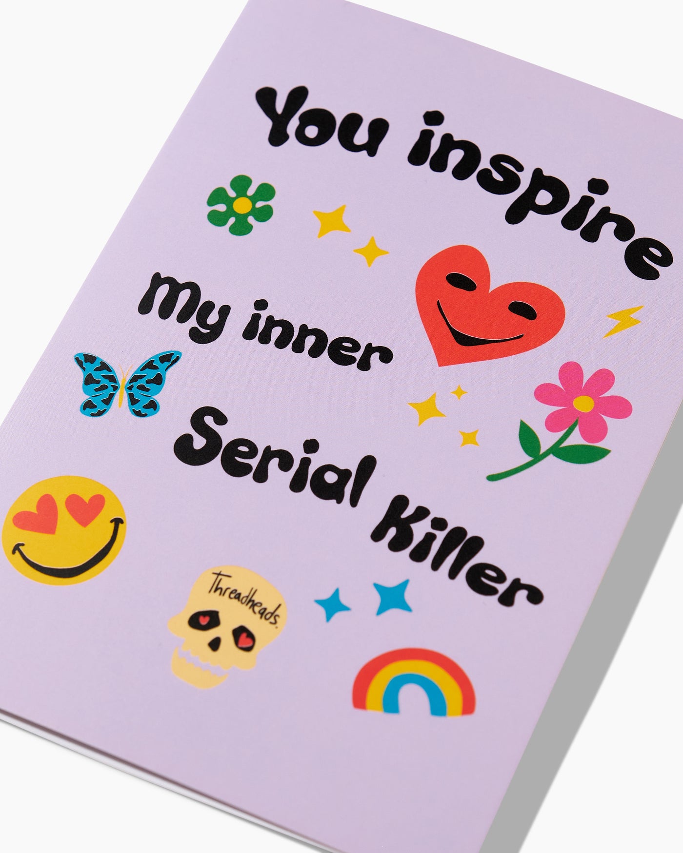 Inspire my Inner Serial Killer Greeting Card Funny Greeting Card