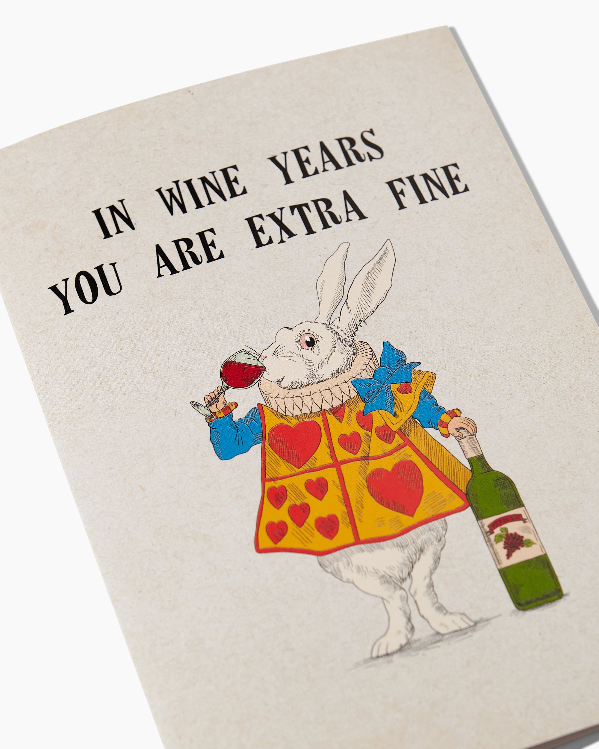 In Wine Years Greeting Card Australia Online