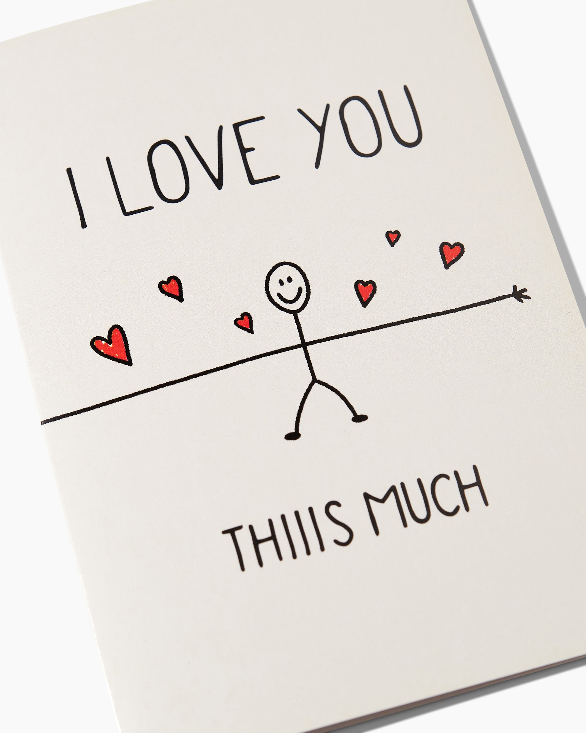 I Love You This Much Greeting Card Australia Online
