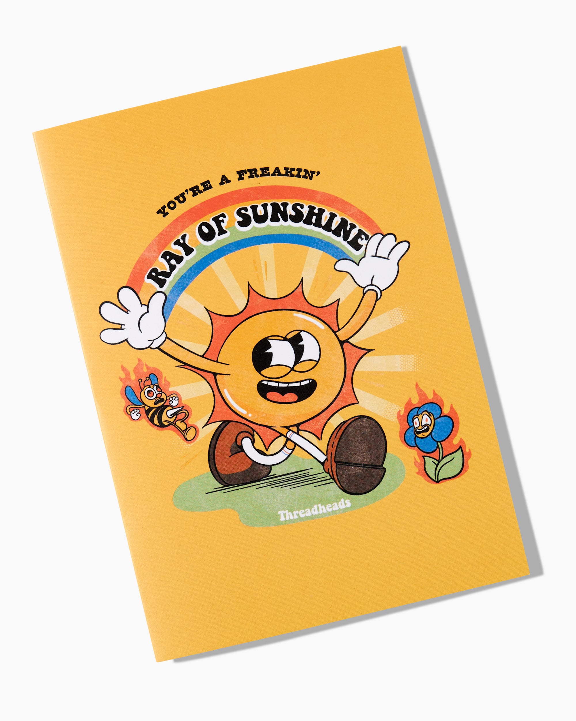 You're A Freaking Ray of Sunshine Greeting Card Australia Online