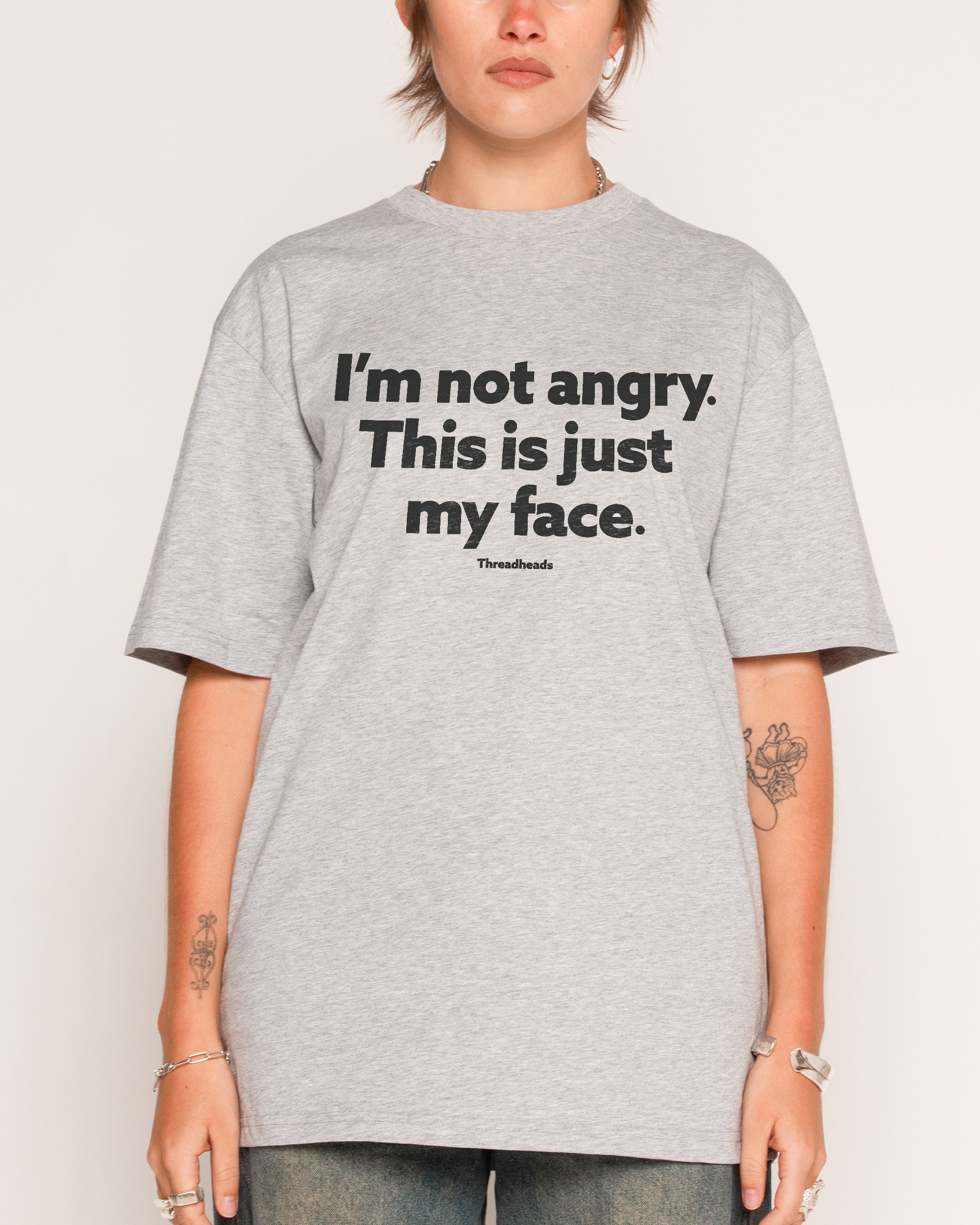 I'm Not Angry T-Shirt | Funny T-Shirt