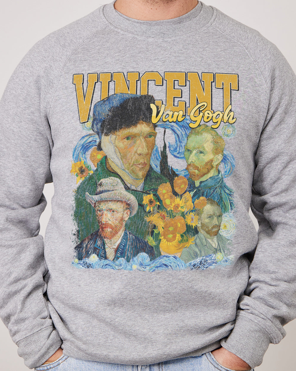 Vincent Van Gogh Jumper Australia Online Grey