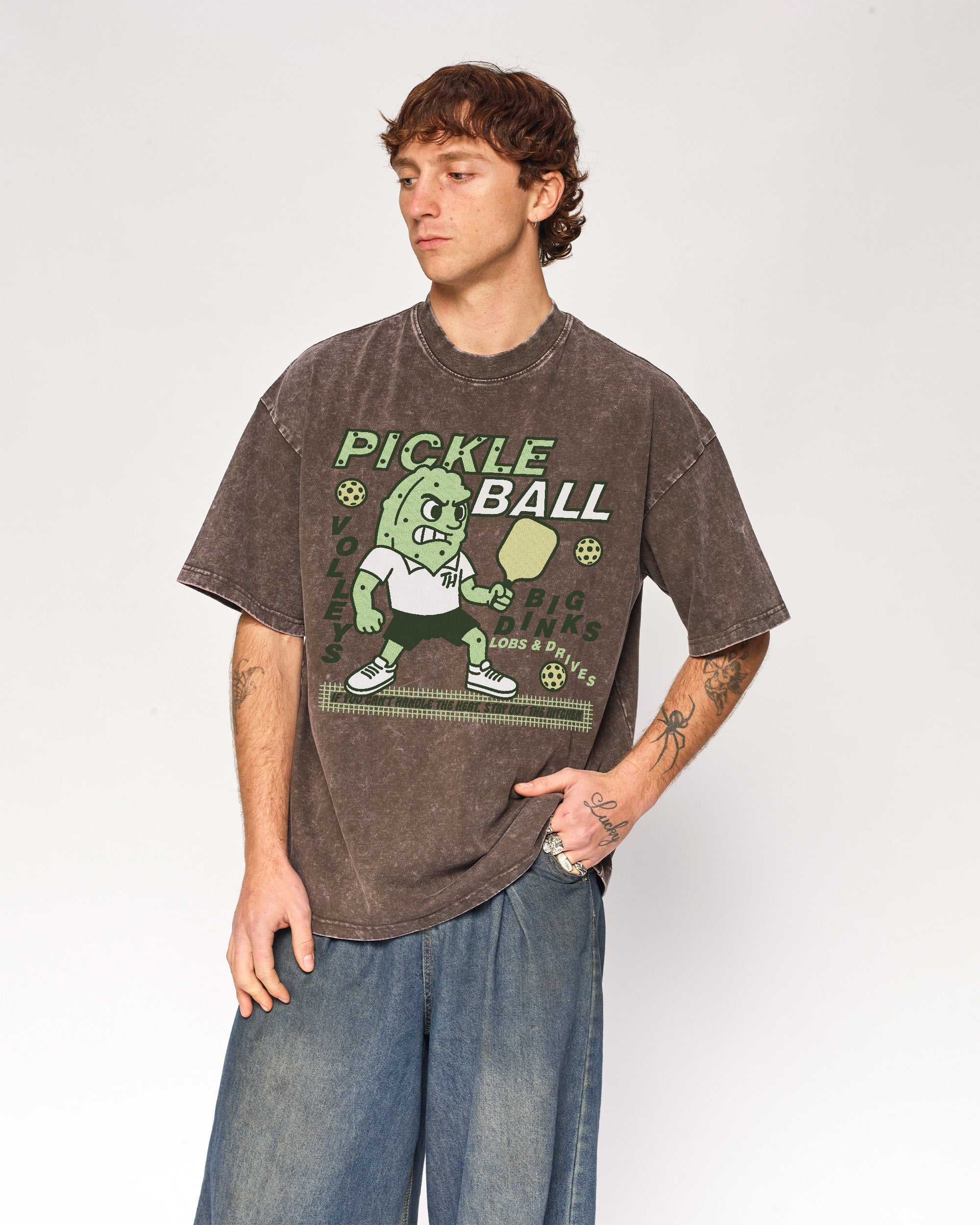 Pickleball Wash Tee Threadheads Australia Online