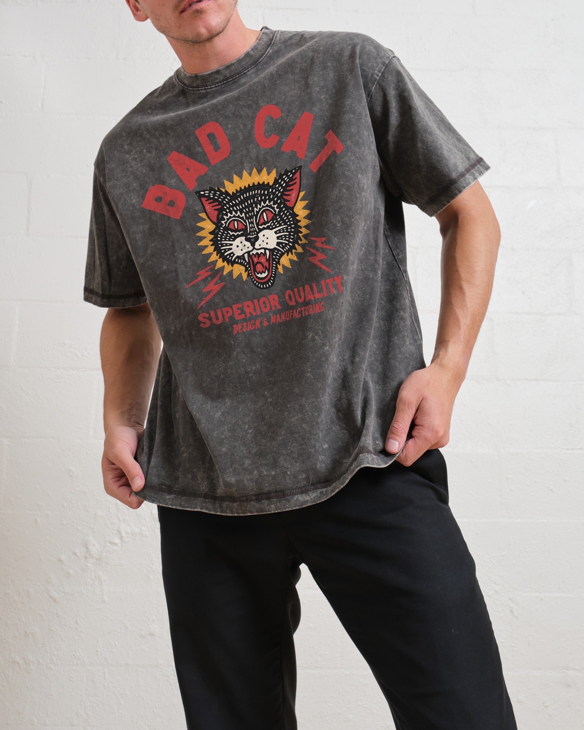 Bad Cat Wash Tee Australia Online