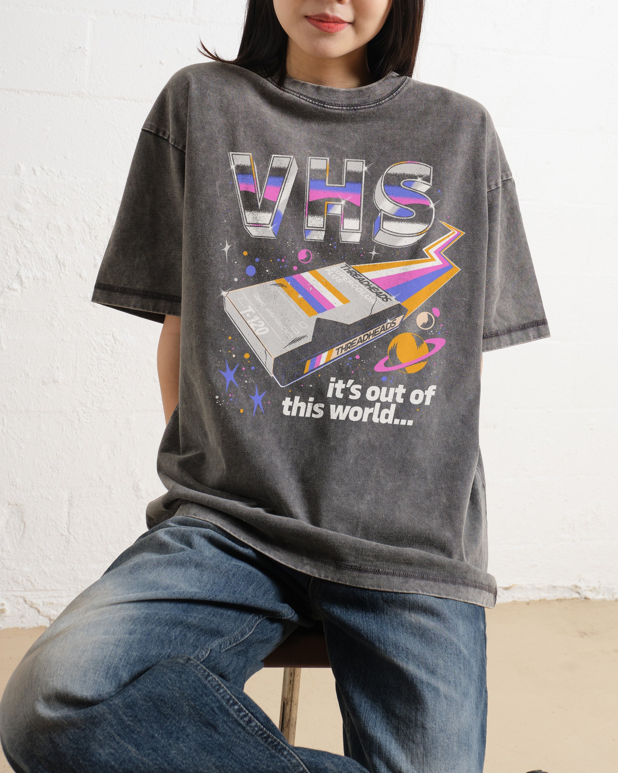 VHS Out of This World Wash Tee Australia Online