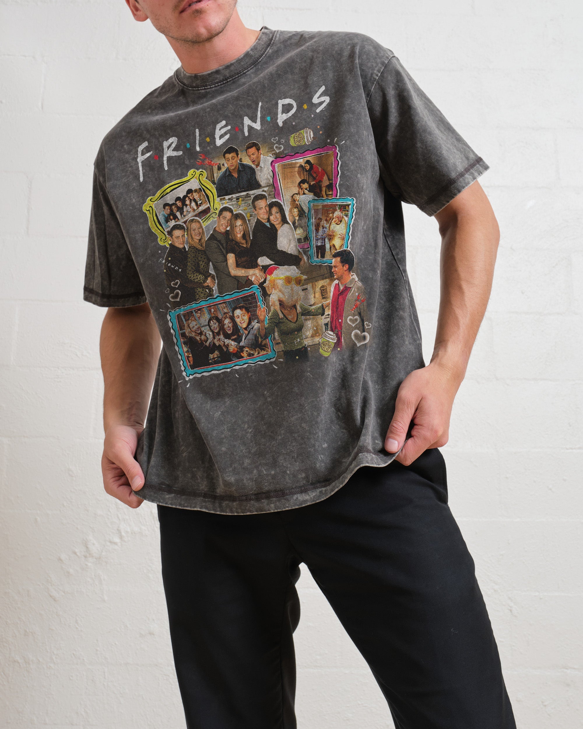 Friends Vintage Oversized Tee | Official Friends Merch
