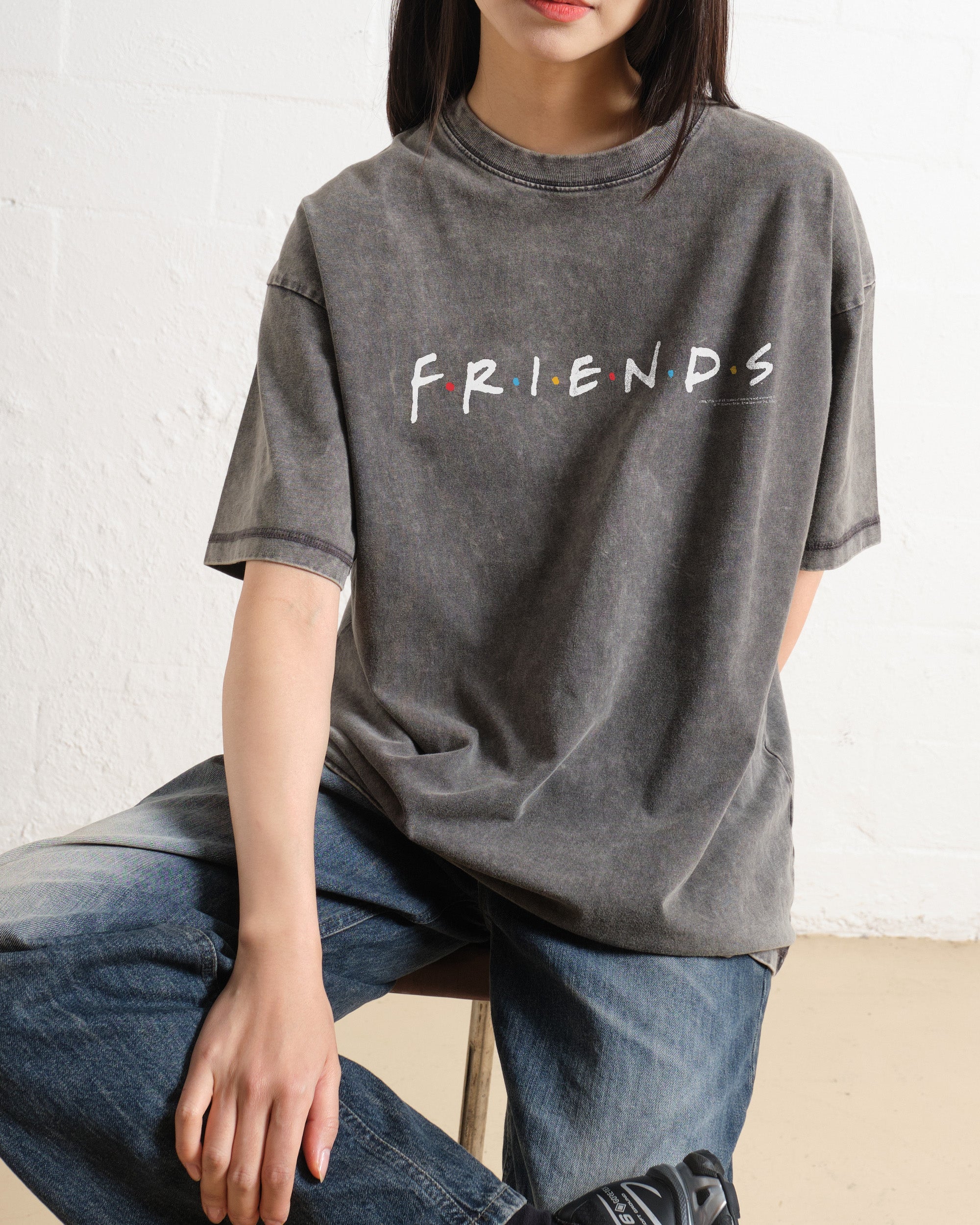 Friends Logo Wash Tee | Official Friends Merch UK