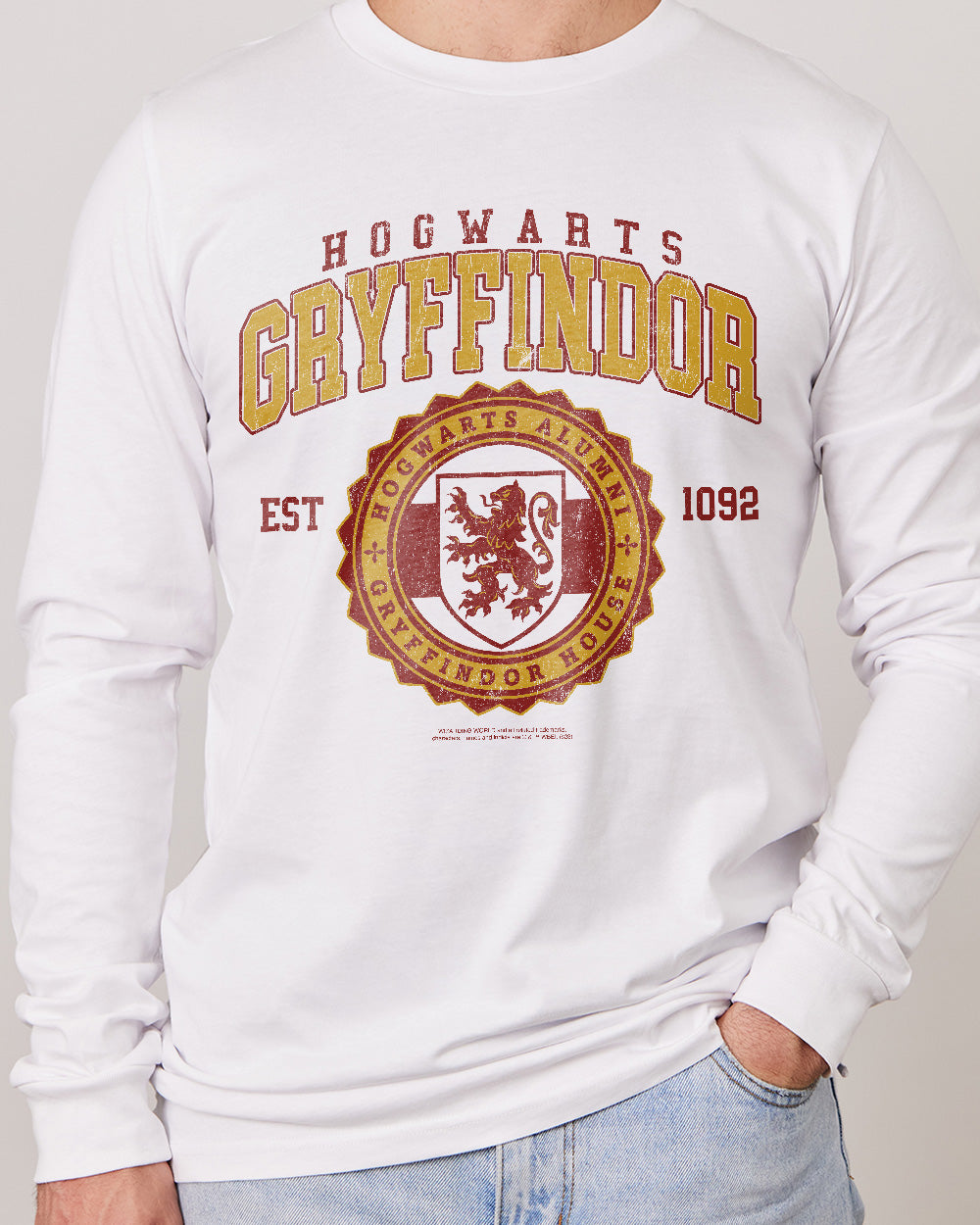 Gryffindor College Long Sleeve Australia Online #colour_white