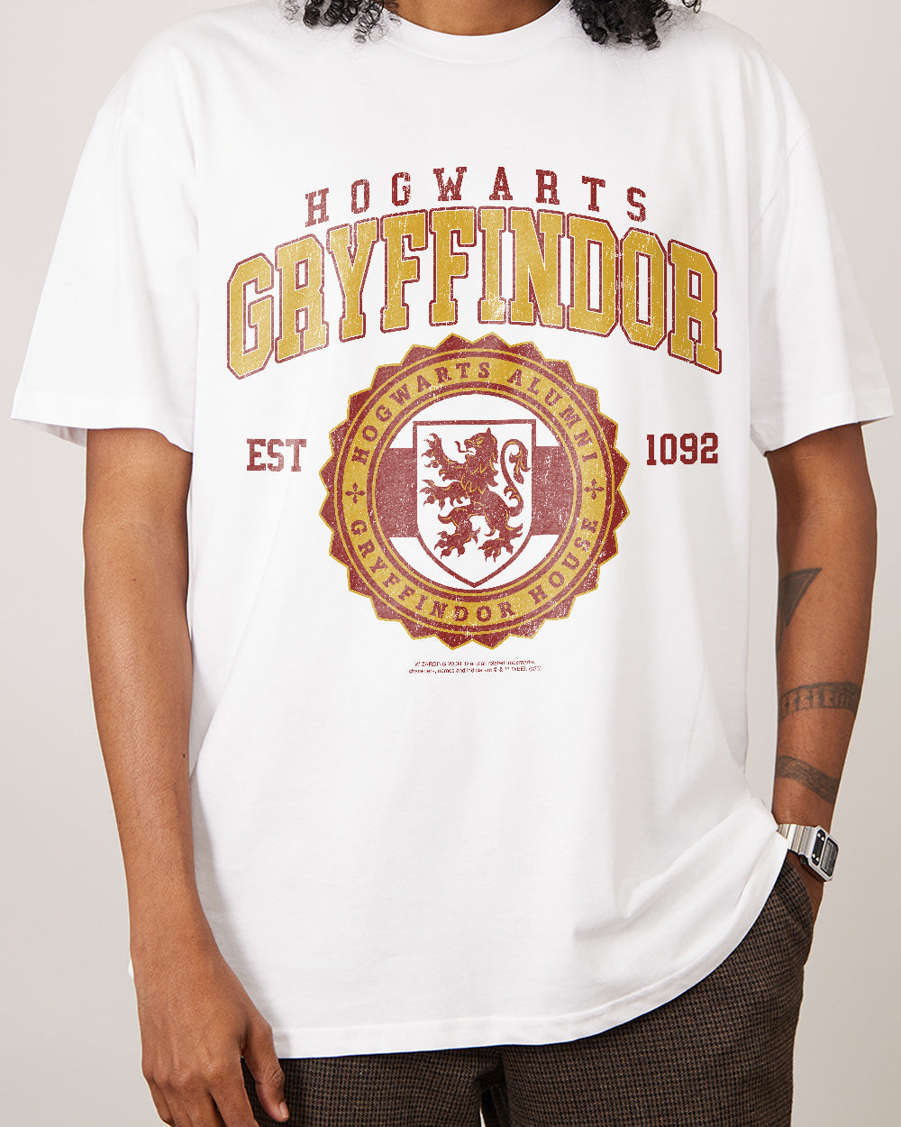 Gryffindor College T-Shirt Australia Online #colour_white