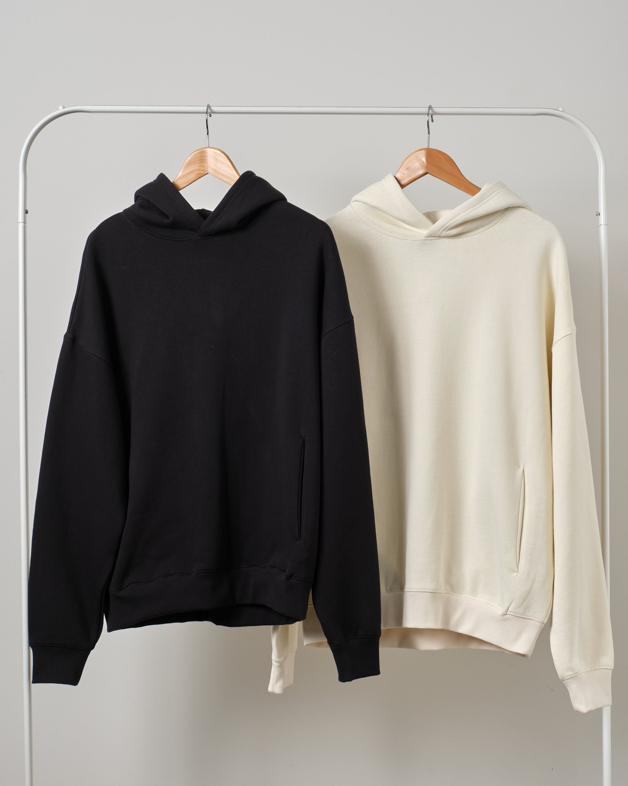 Hoodie 2 Pack: Black, Natural Australia Online