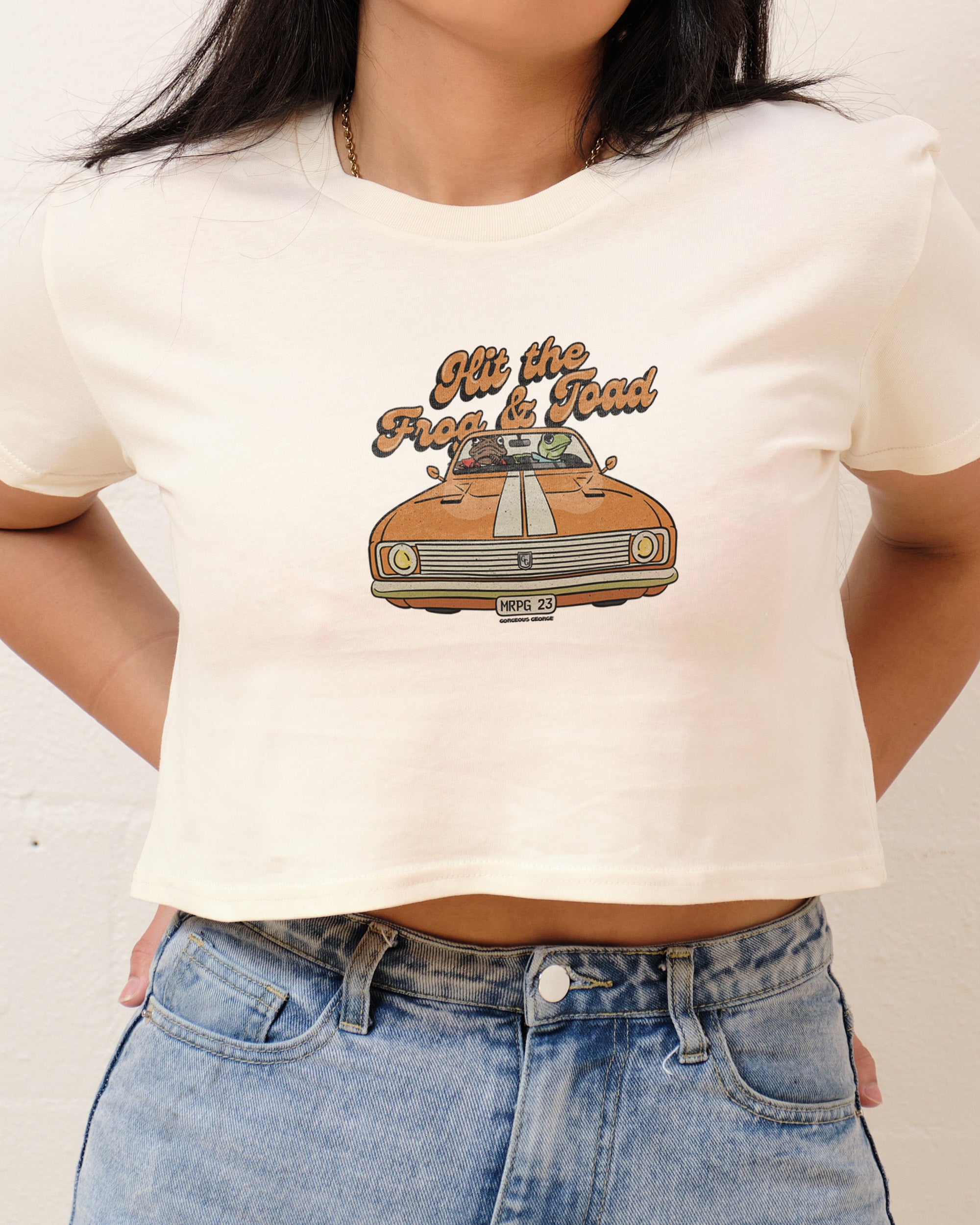 Hit the Frog and Toad Crop Tee