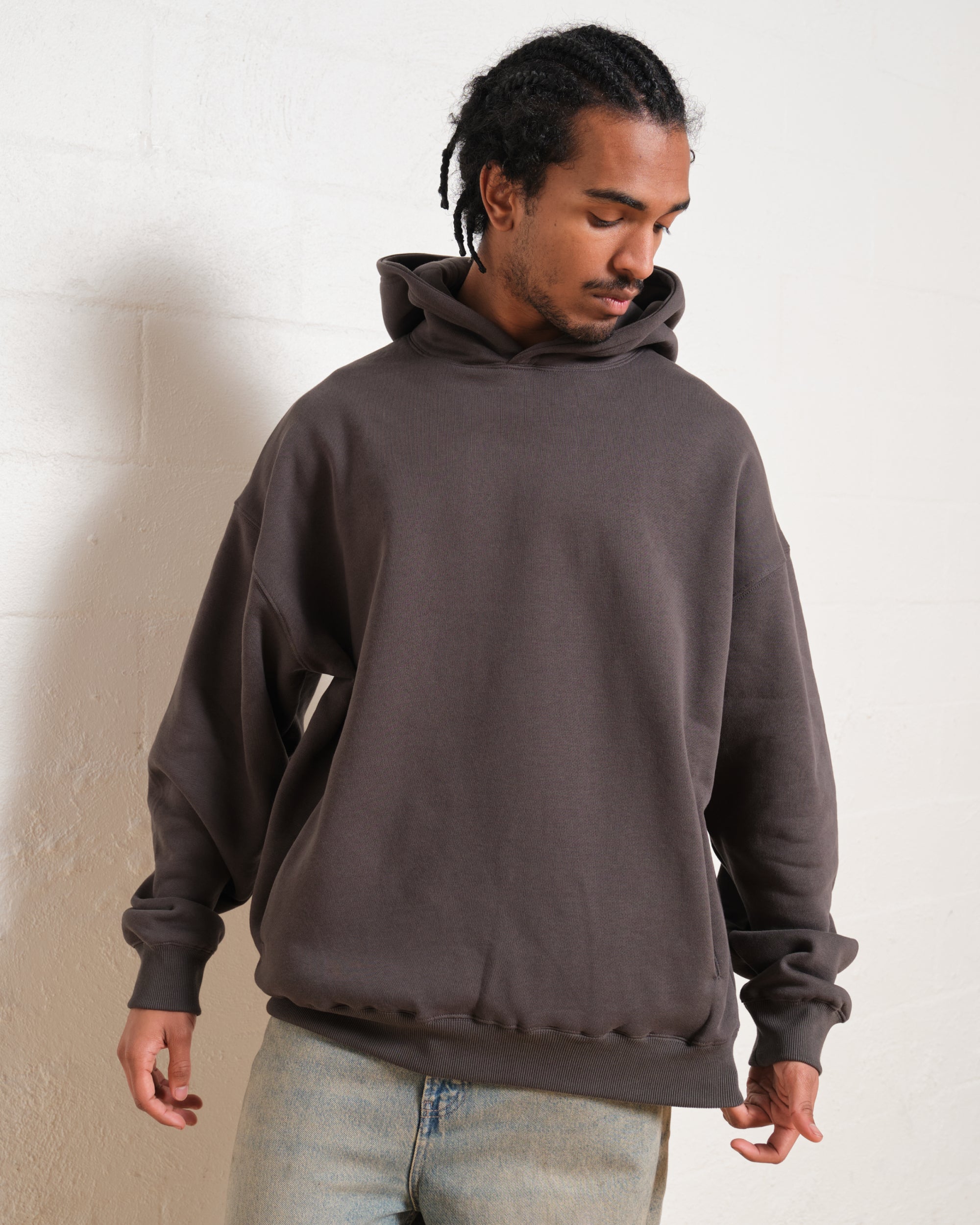 Blank Plain Hoodie Australia Online #colour_charcoal