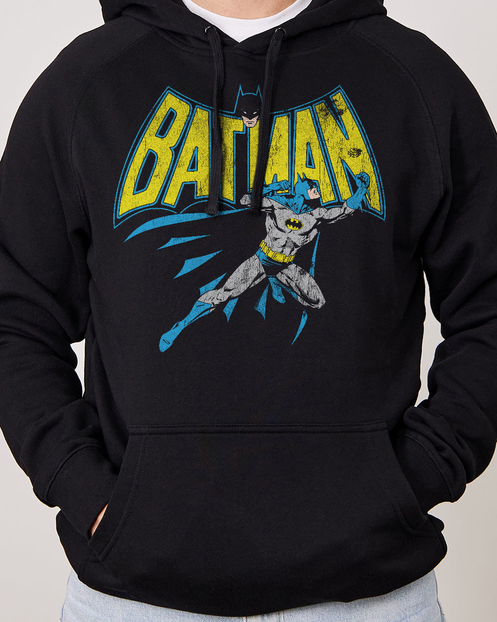 Bat Attack Logo Hoodie Australia Online #colour_black
